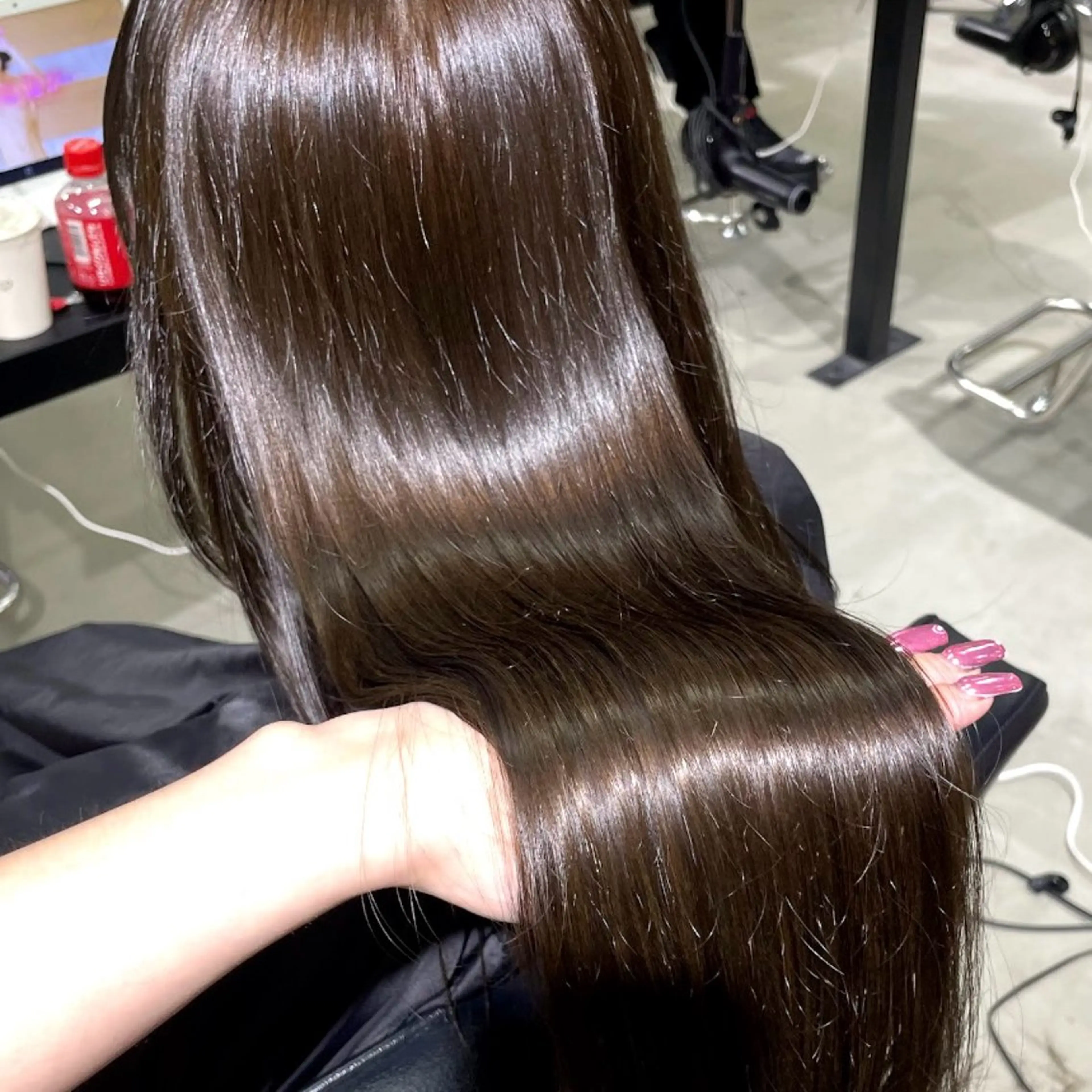 🎀おすすめ🎀髪質改善カラー➕3stepトリートメント🫧の写真