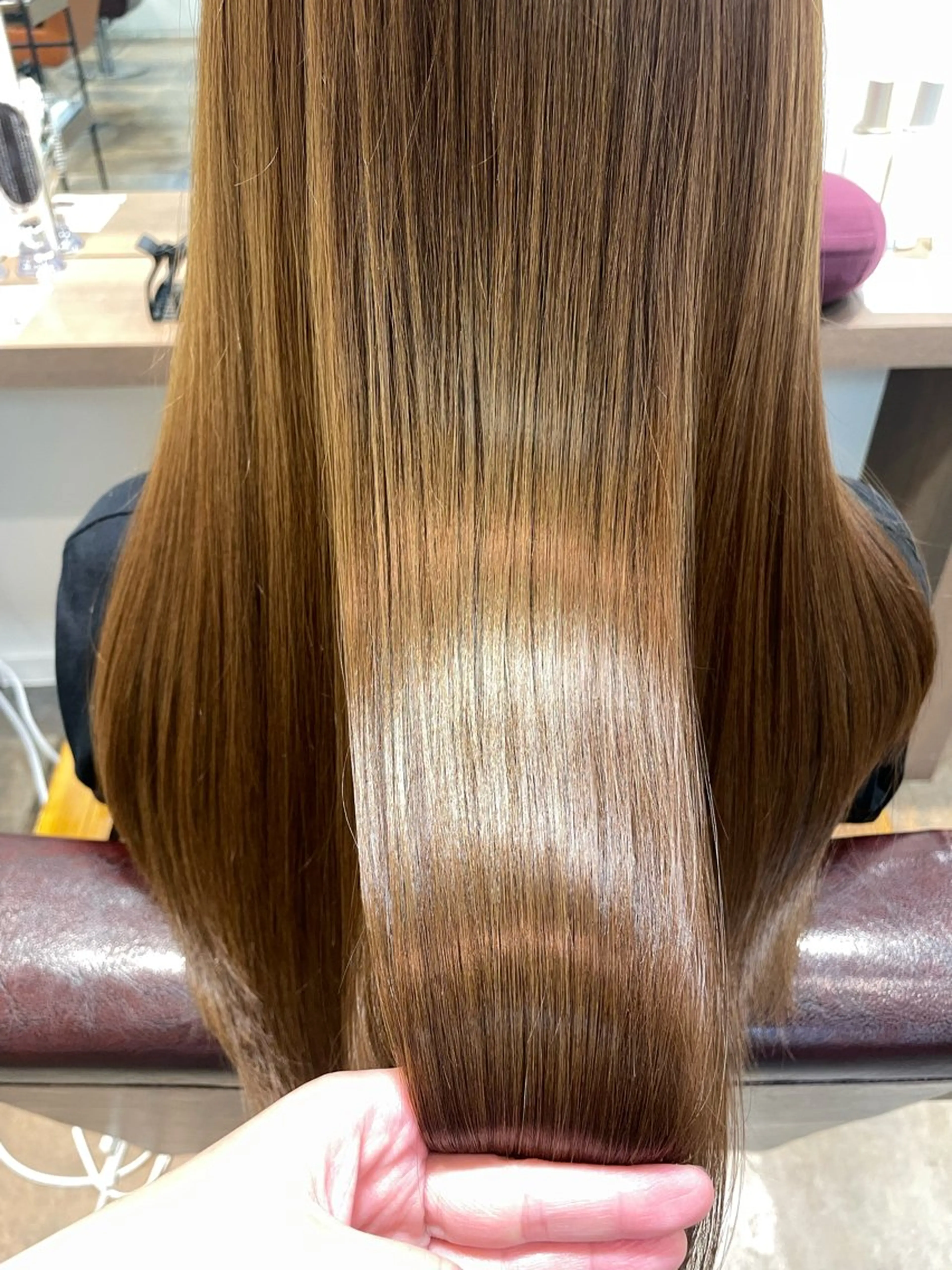 ロング トリートメント hairspaPAZ所属・🌿miu /目黒区 / 透明感カラー🌿のヘアスタイル