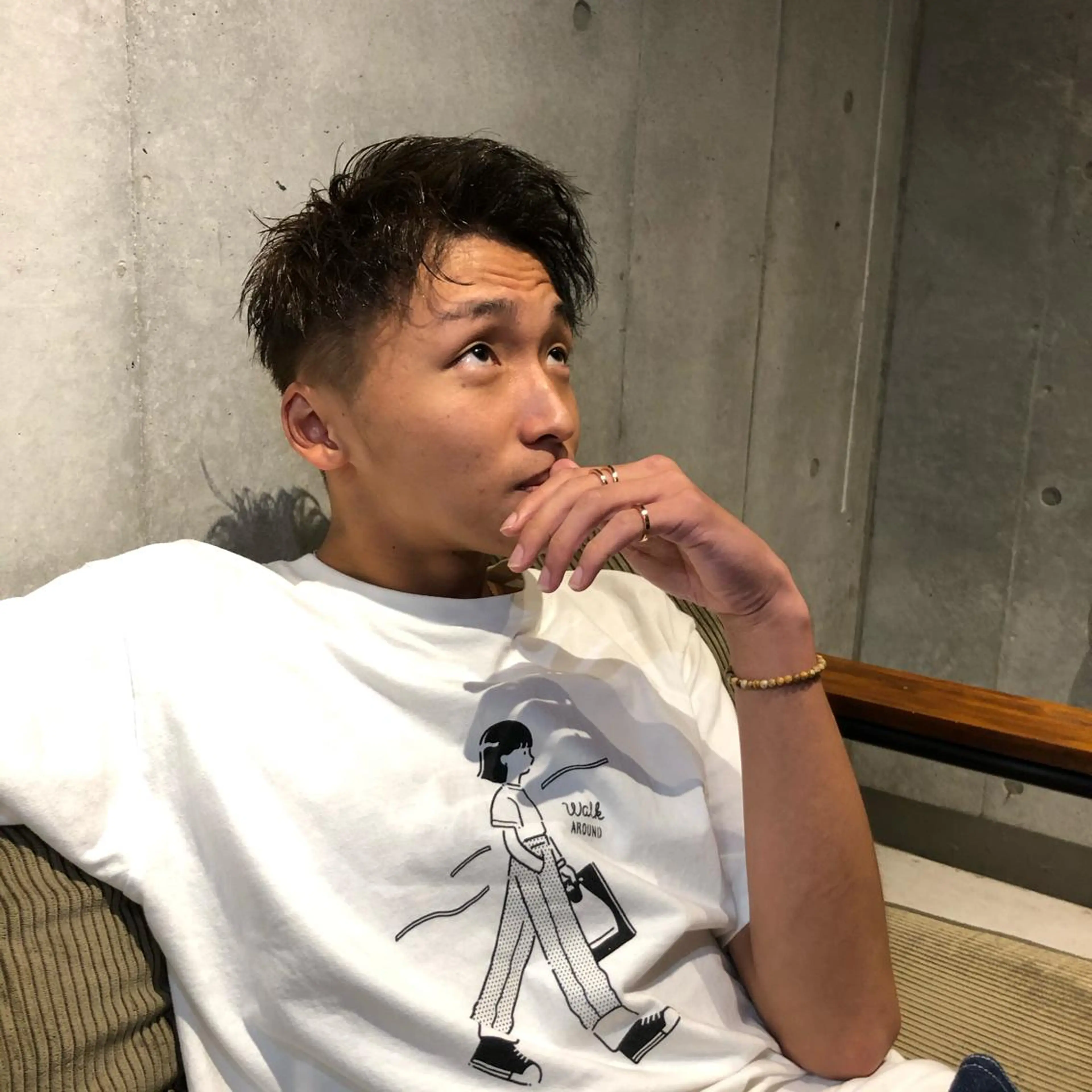 ショート パーマ メンズ branch by suri-ru所属・branch 中原のヘアスタイル