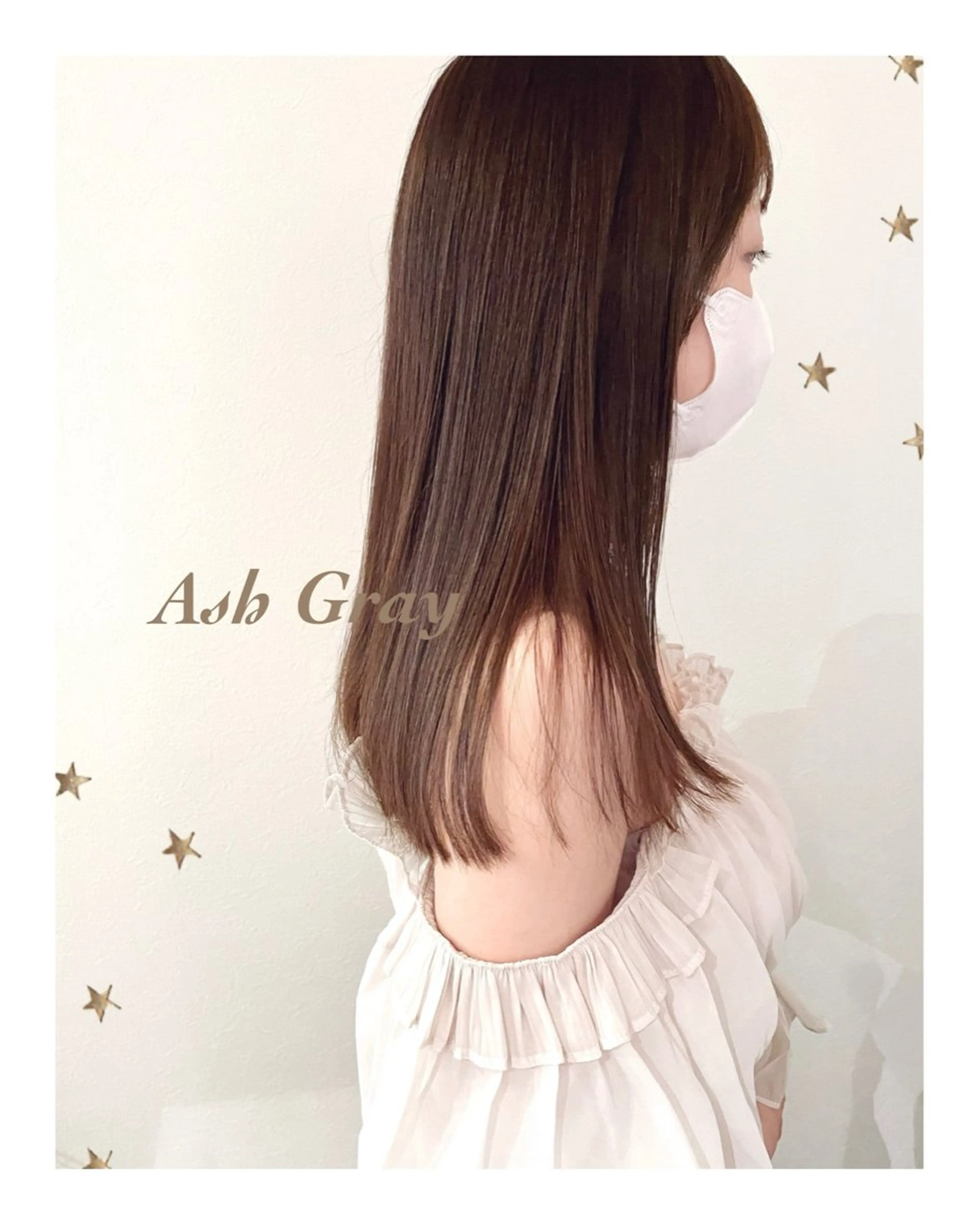 セミロング カラー カット ヘアカラー salon AKIRA所属・市川 千夏のヘアスタイル