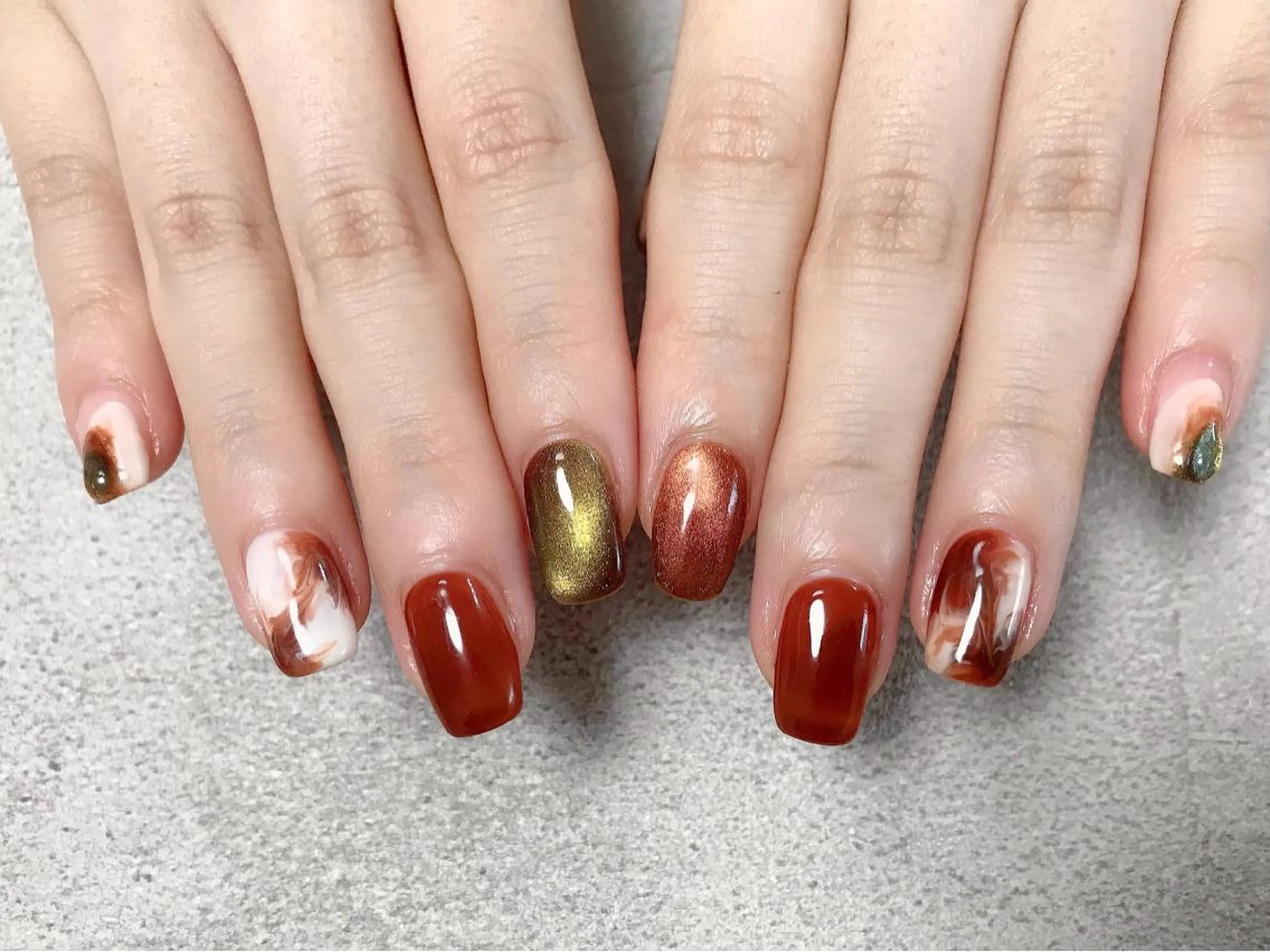 ネイル マグネットネイル kikinail 溝の口のネイルデザイン