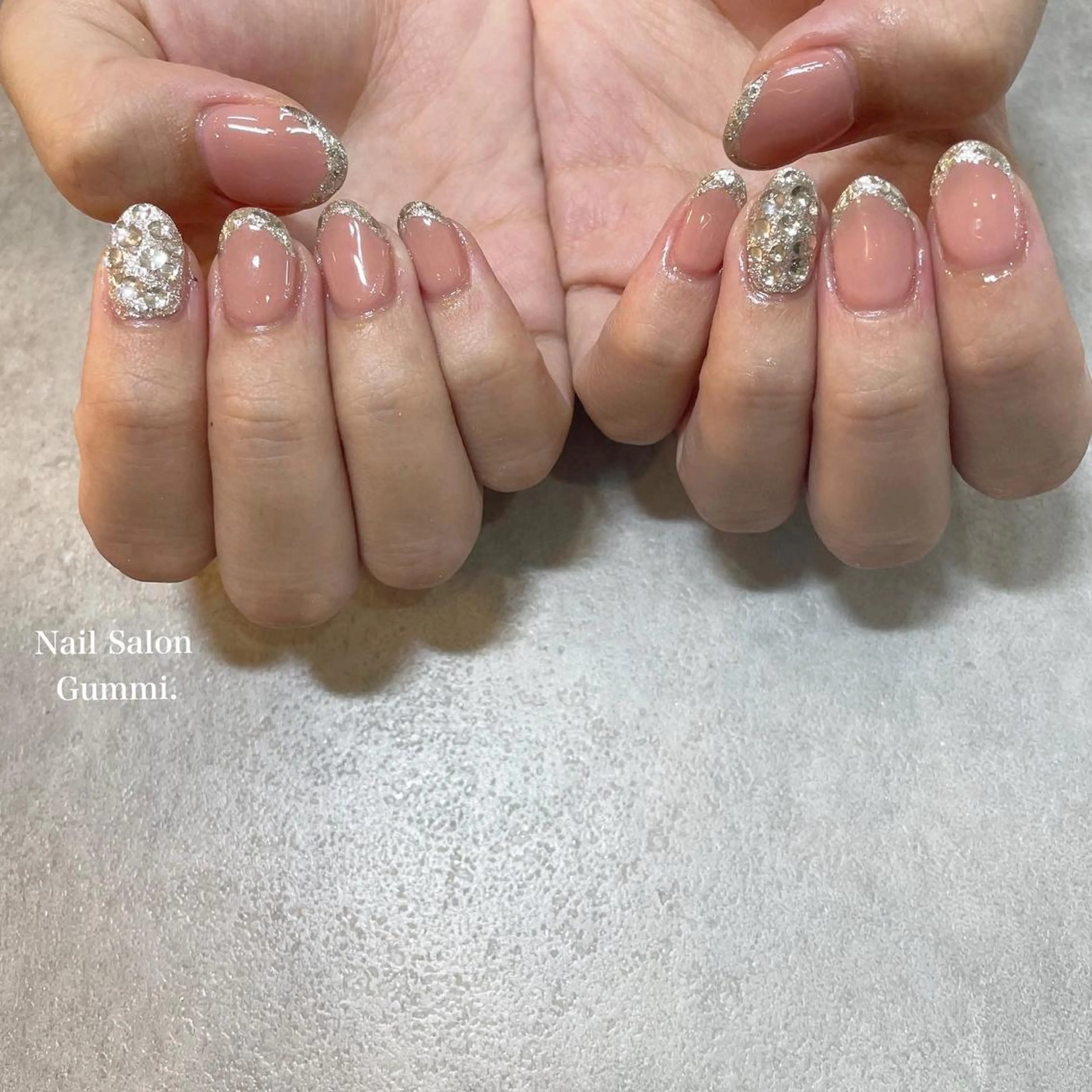 ネイル ブライダルネイル Nail Salon Gummi.のネイルデザイン