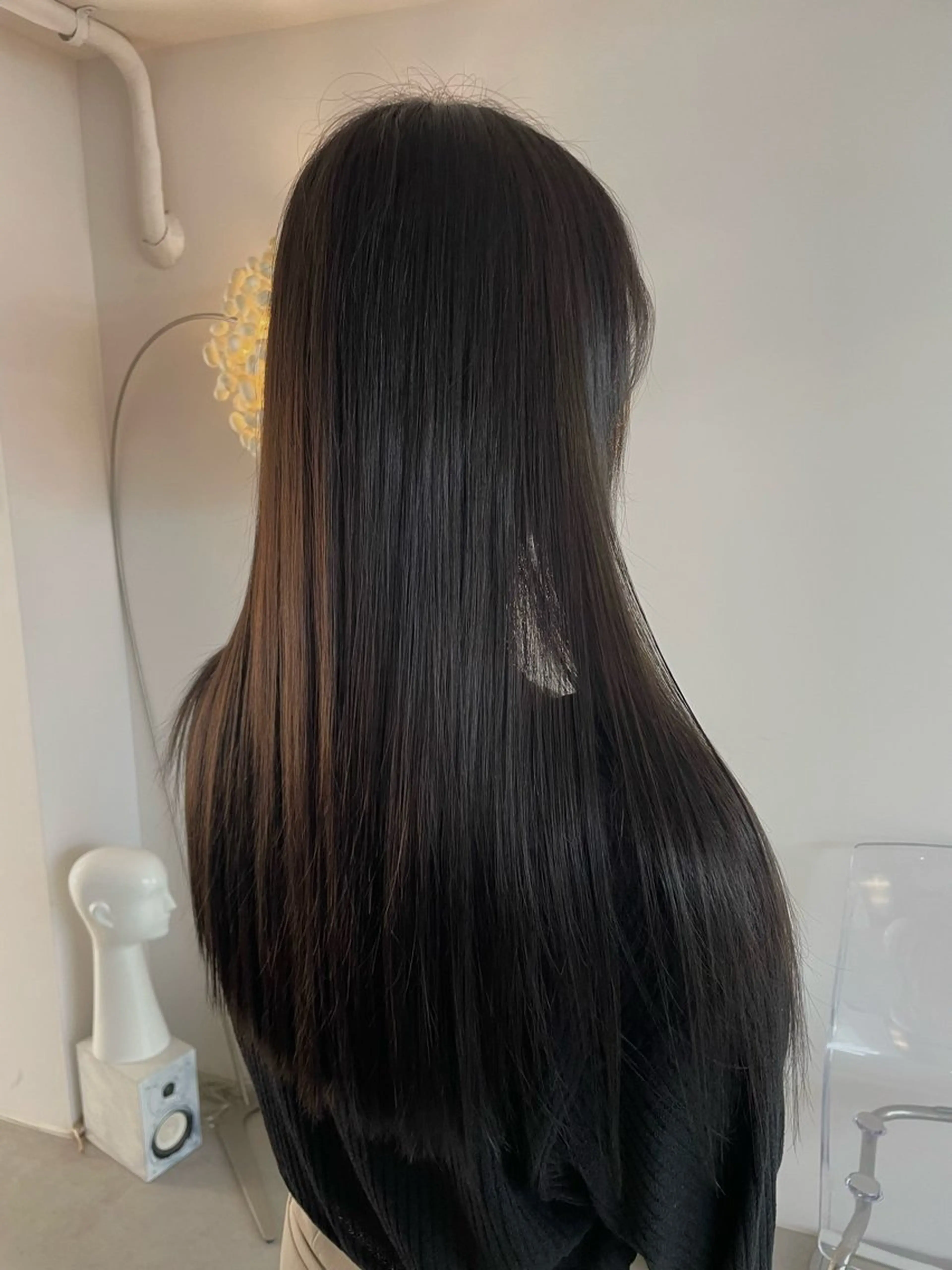 ストレートパーマ+トリートメントの写真