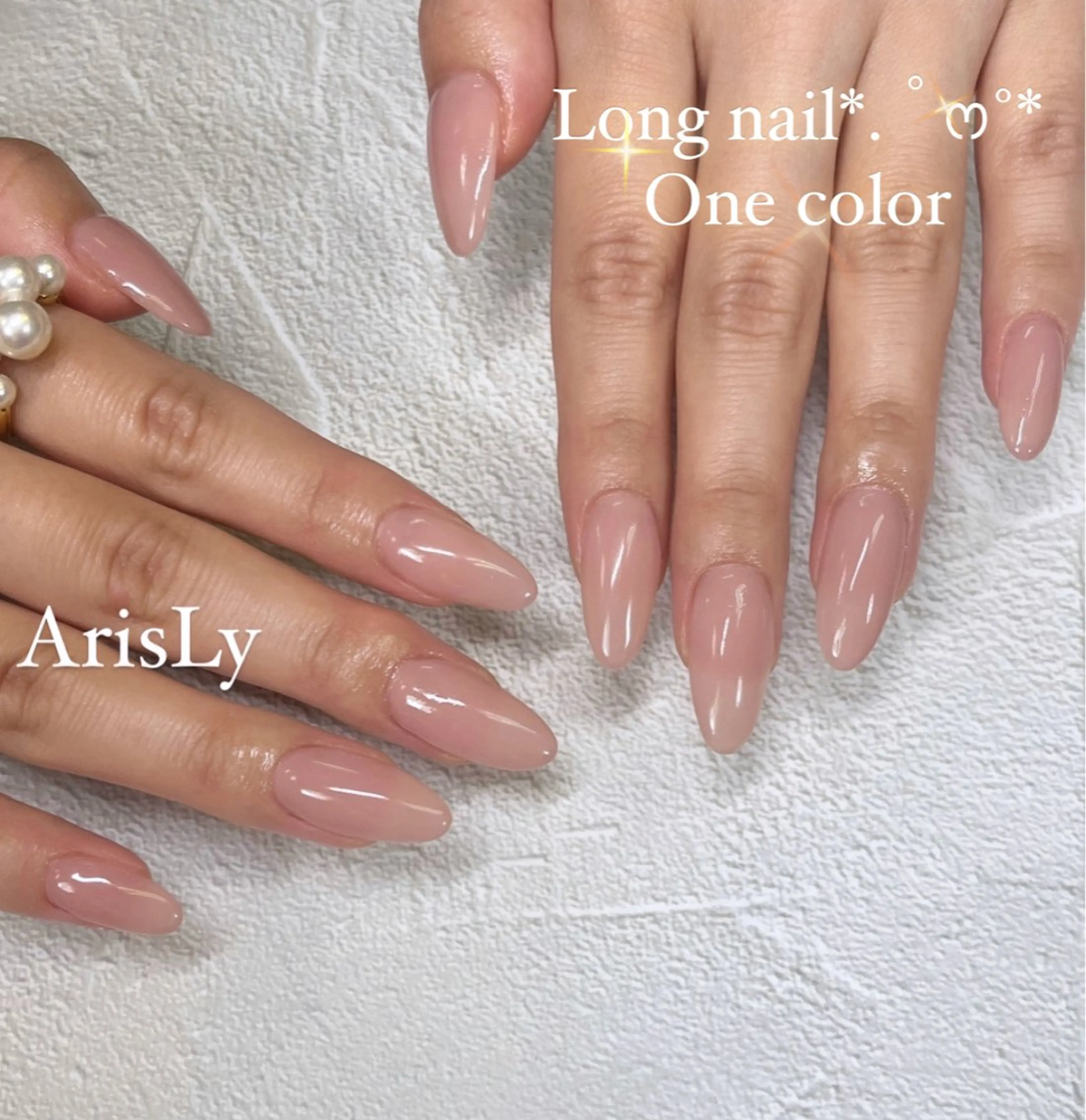 ネイル ワンカラーネイル ネイルチップ アリスリー JR長町のマツエク・マツパデザイン