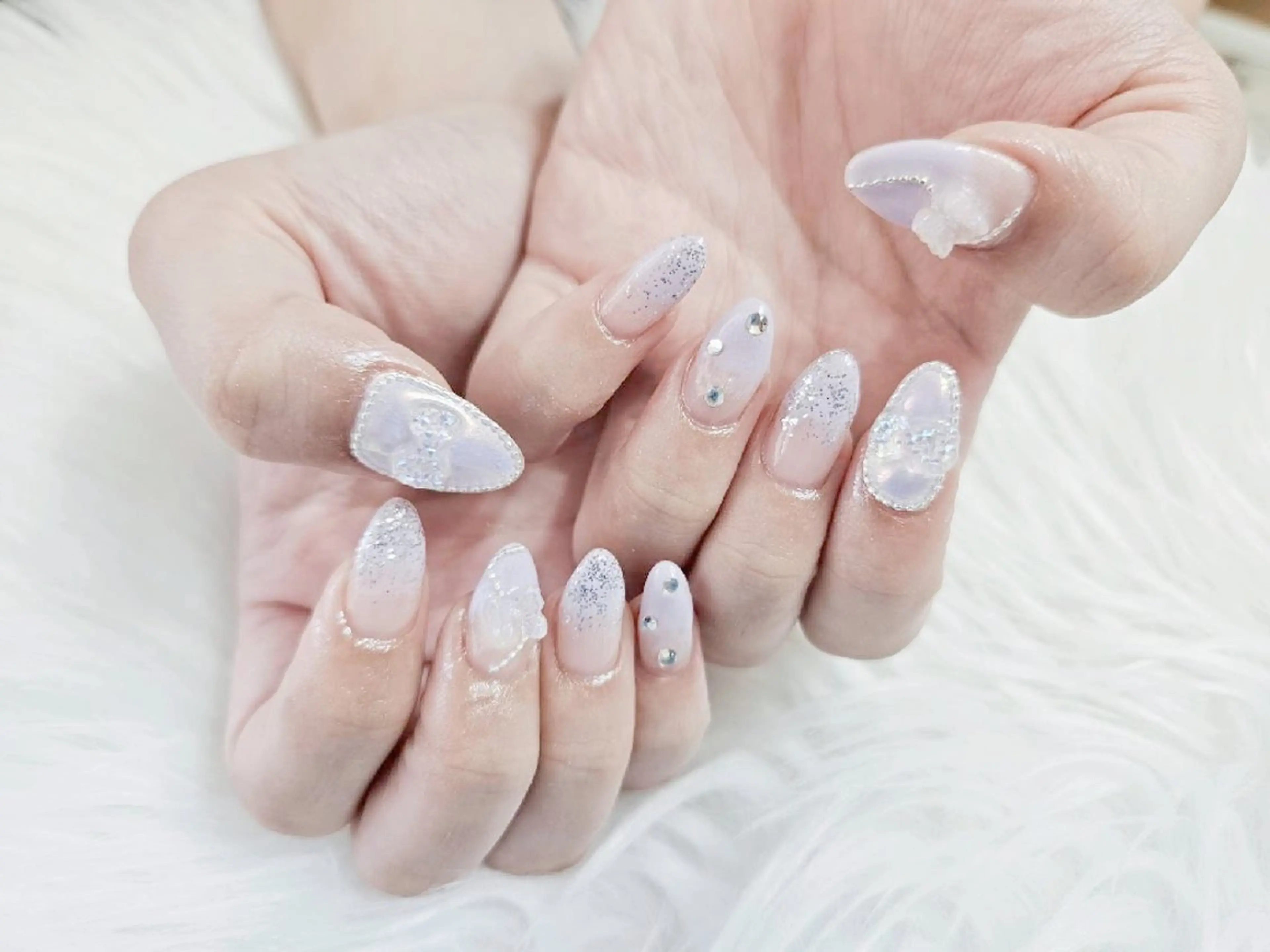 ネイル ジェルネイル パラジェル ハンドネイル ハンドケア Beaubie  nailサロンのネイルデザイン