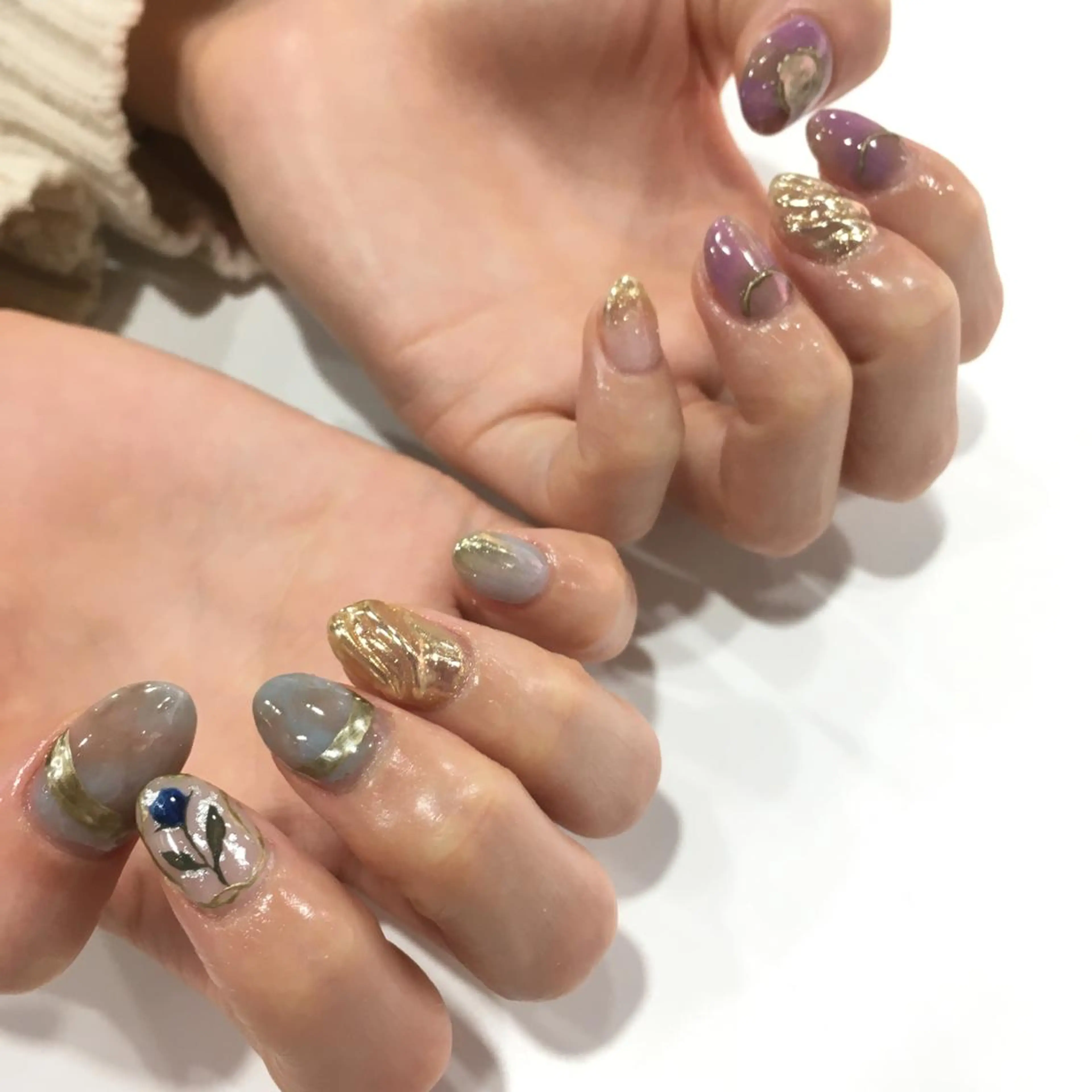 ネイル Allure小山店 Maiのネイルデザイン