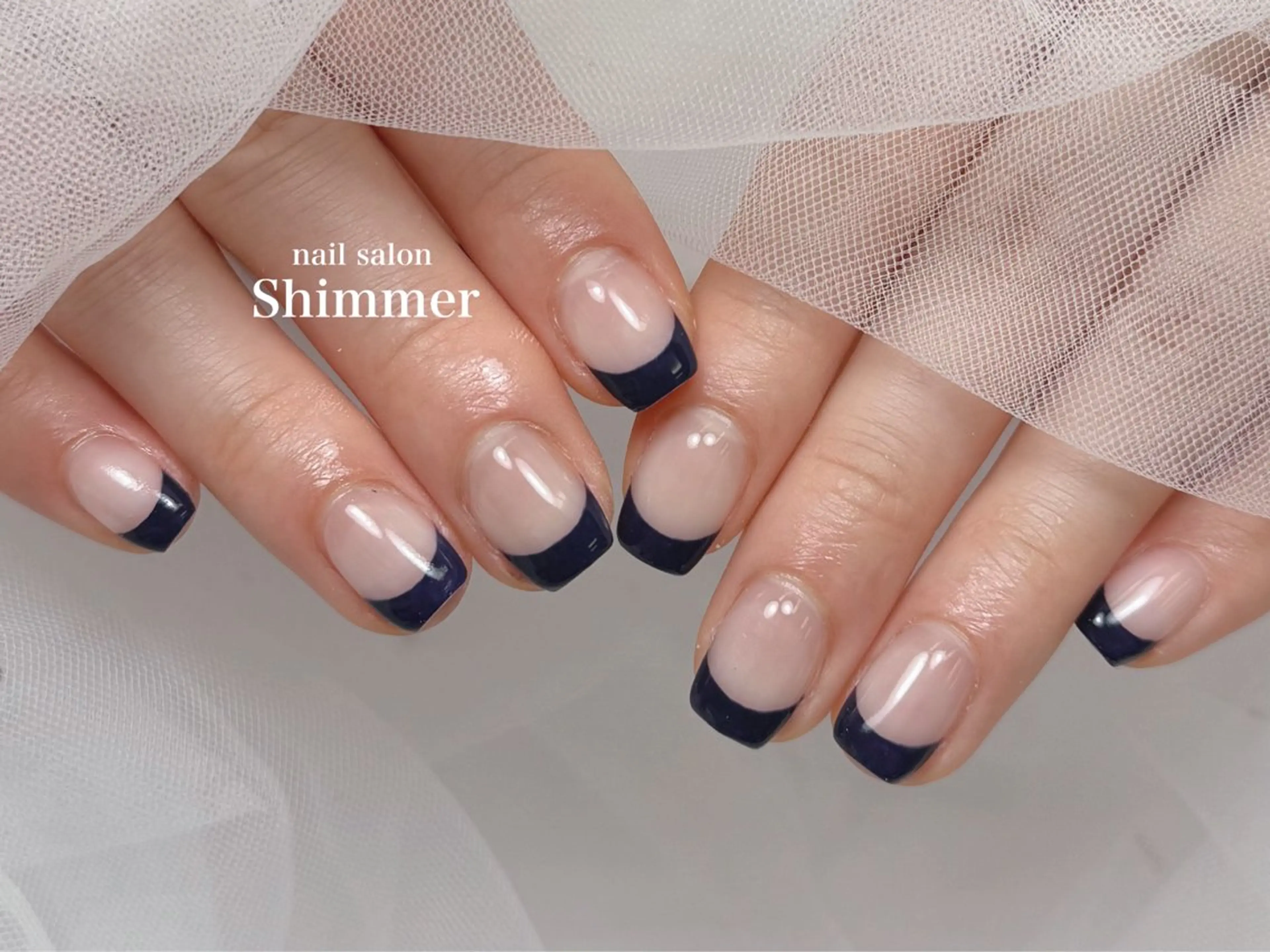 ネイル ハンドネイル Shimmer Risaのネイルデザイン