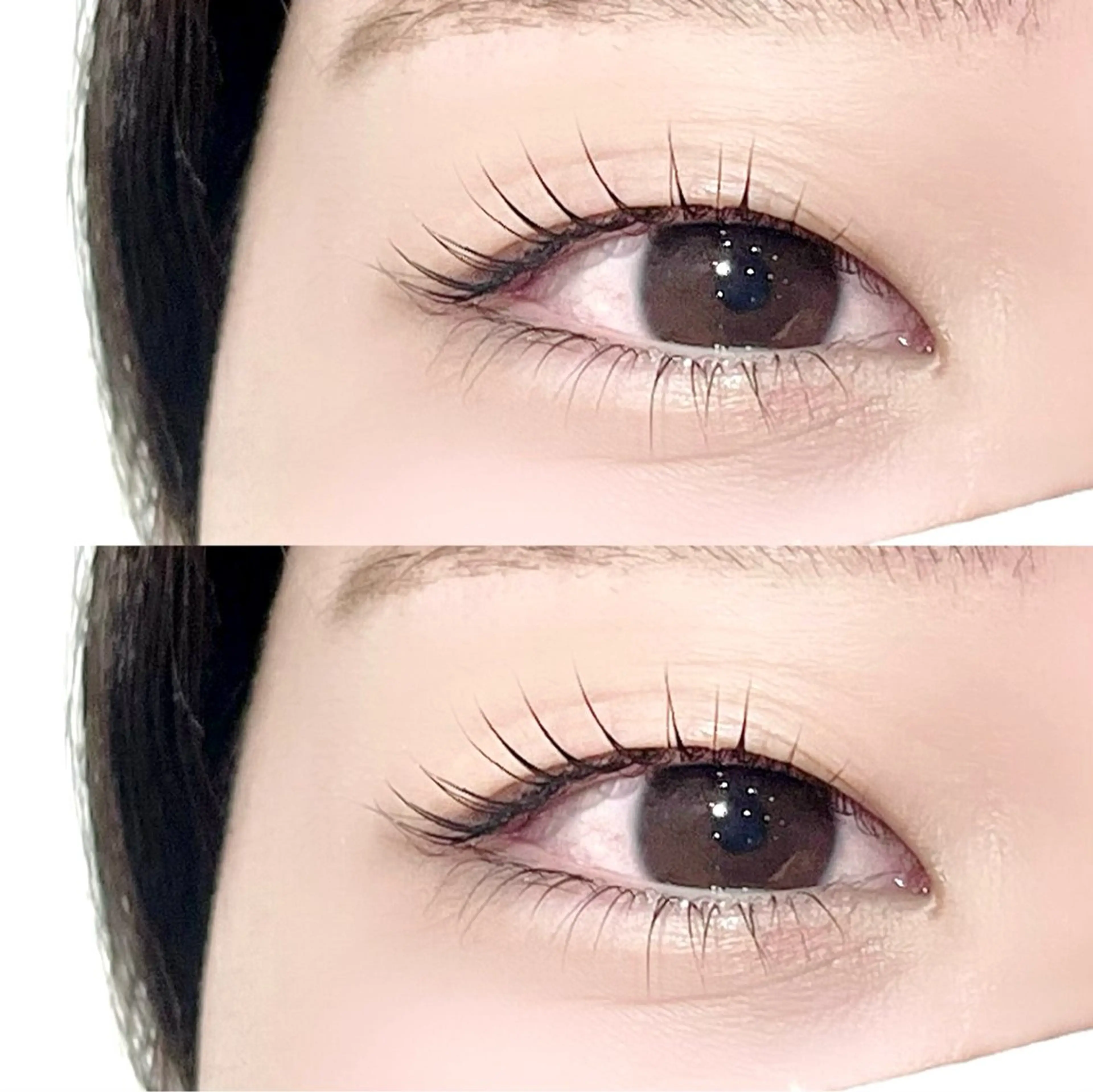 上下パリジェンヌラッシュリフト（コーティング付き）の写真