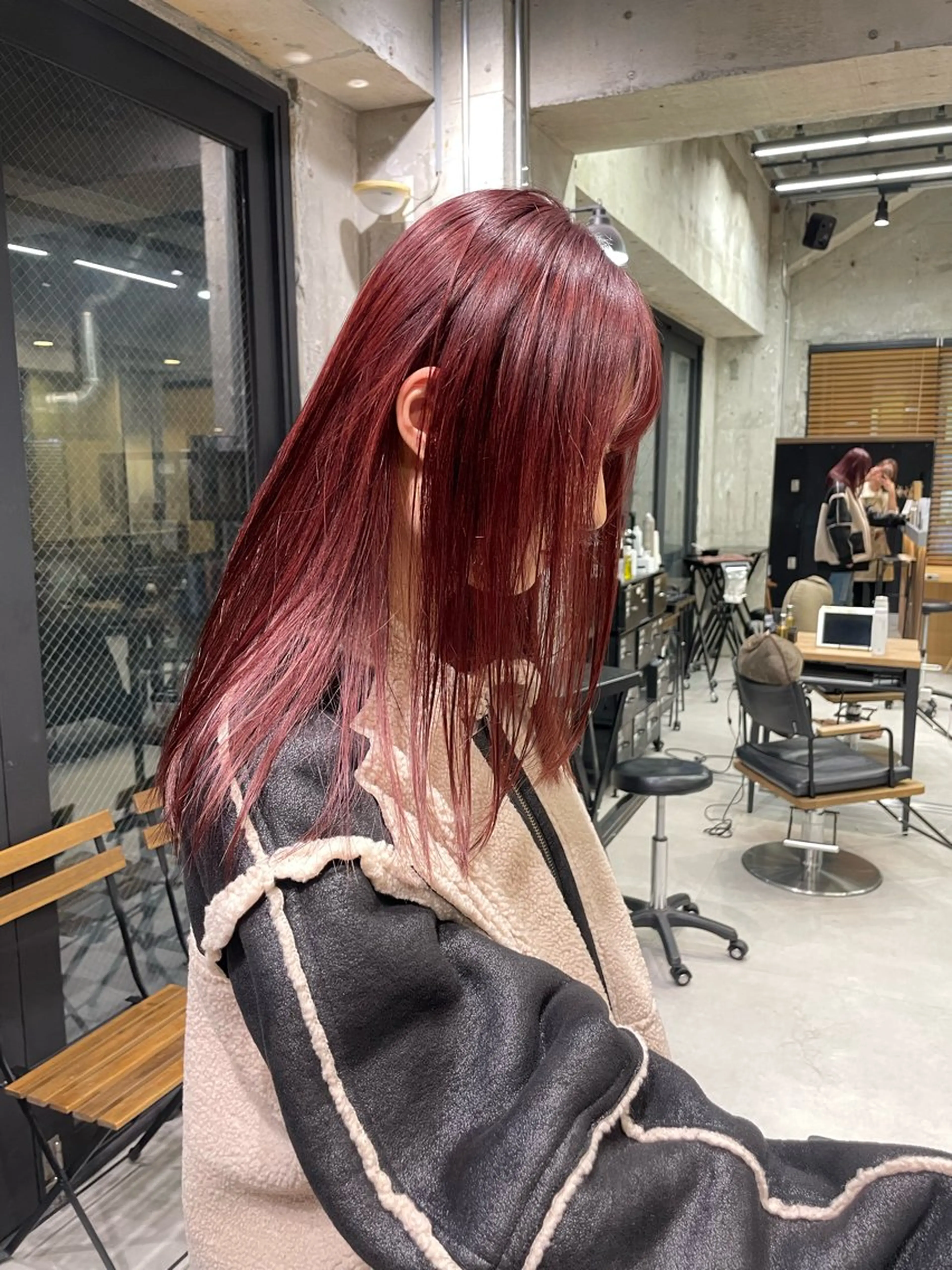 ロング 🫧ハイライトカラー 🫧 𝓜𝓘𝓤のヘアスタイル