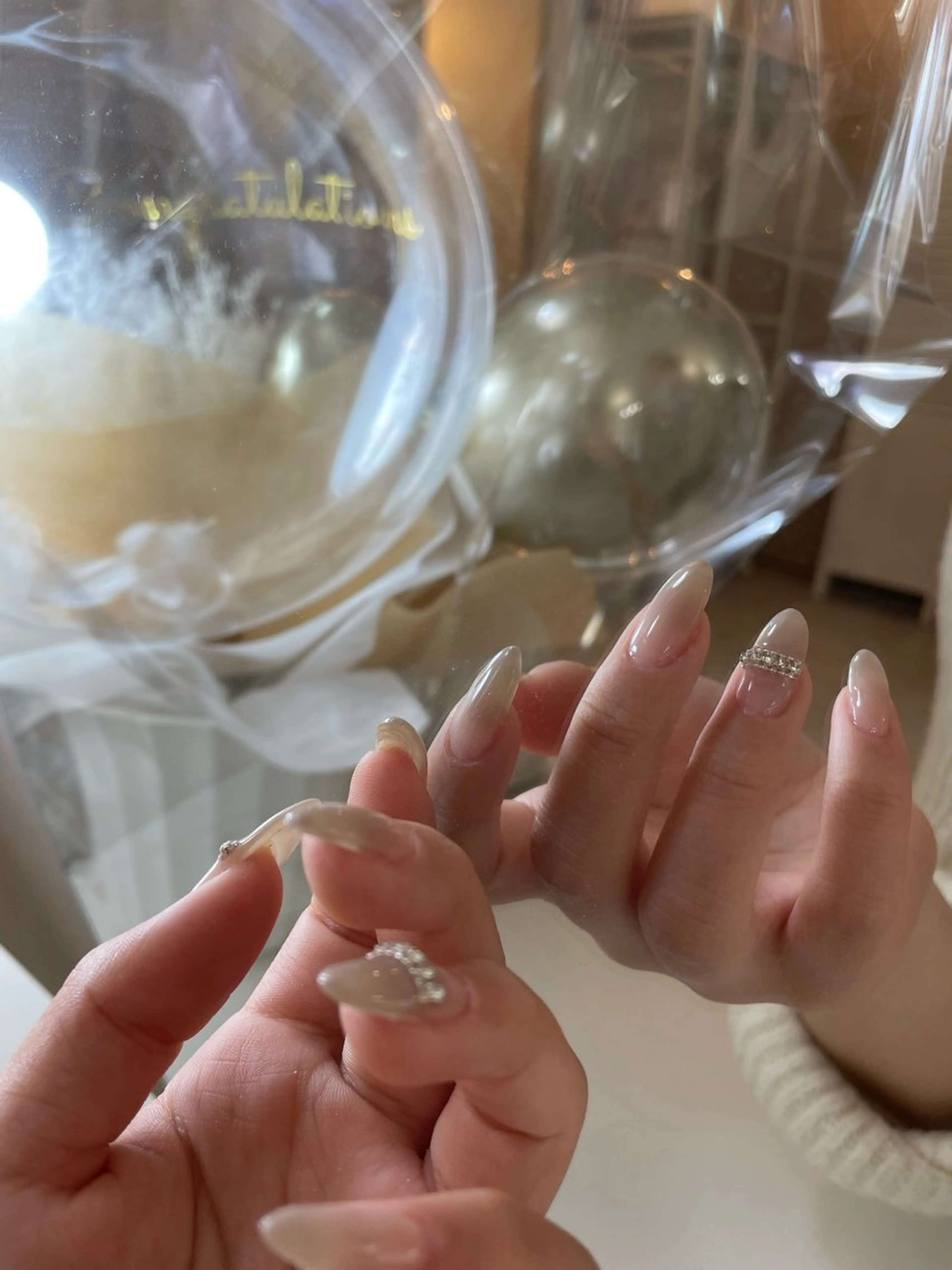 ネイル ハンドネイル ハンドケア A OIのネイルデザイン