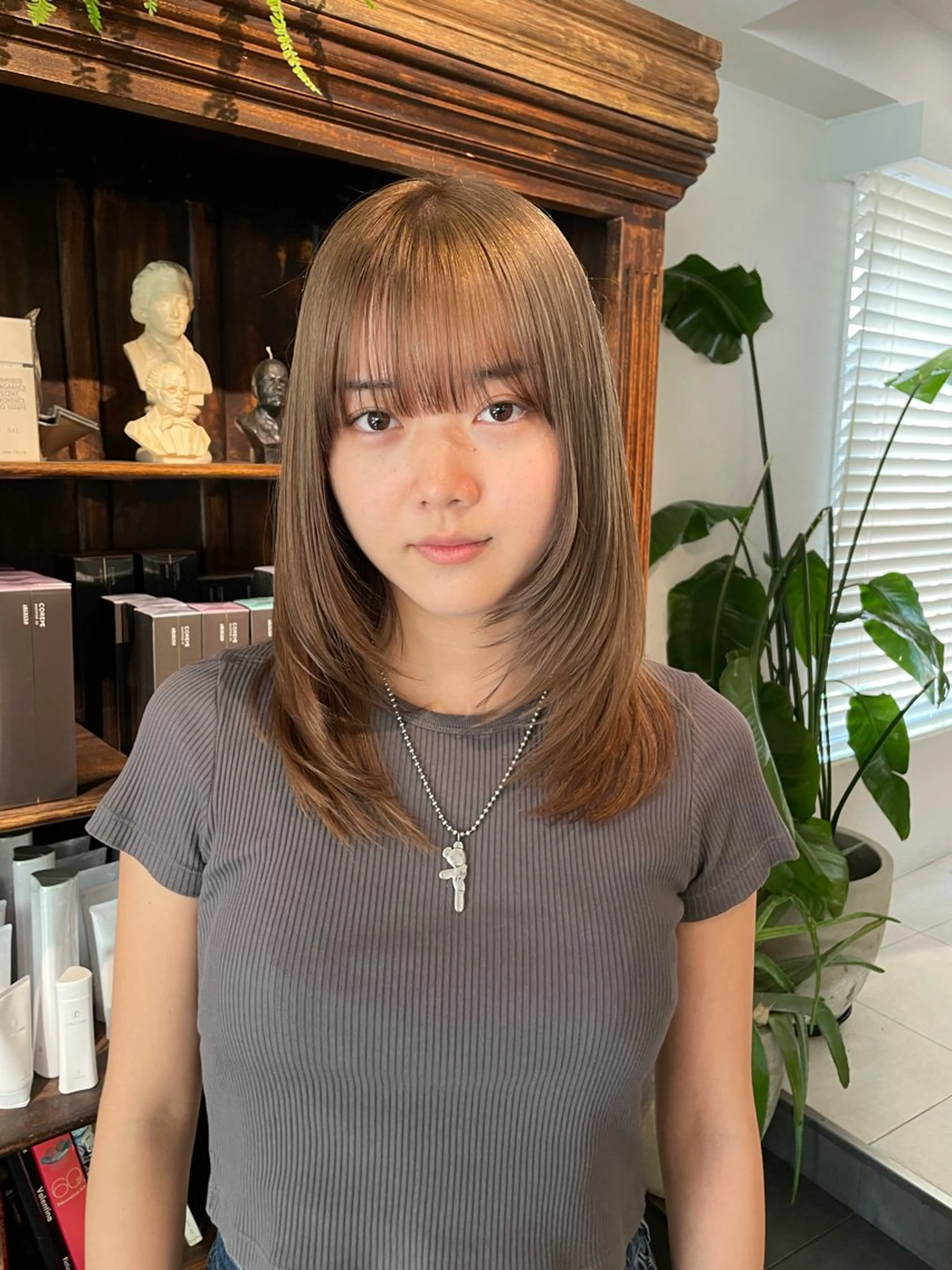 【 初回 】ケアブリーチダブルカラー+2stepリッチトリートメントの写真