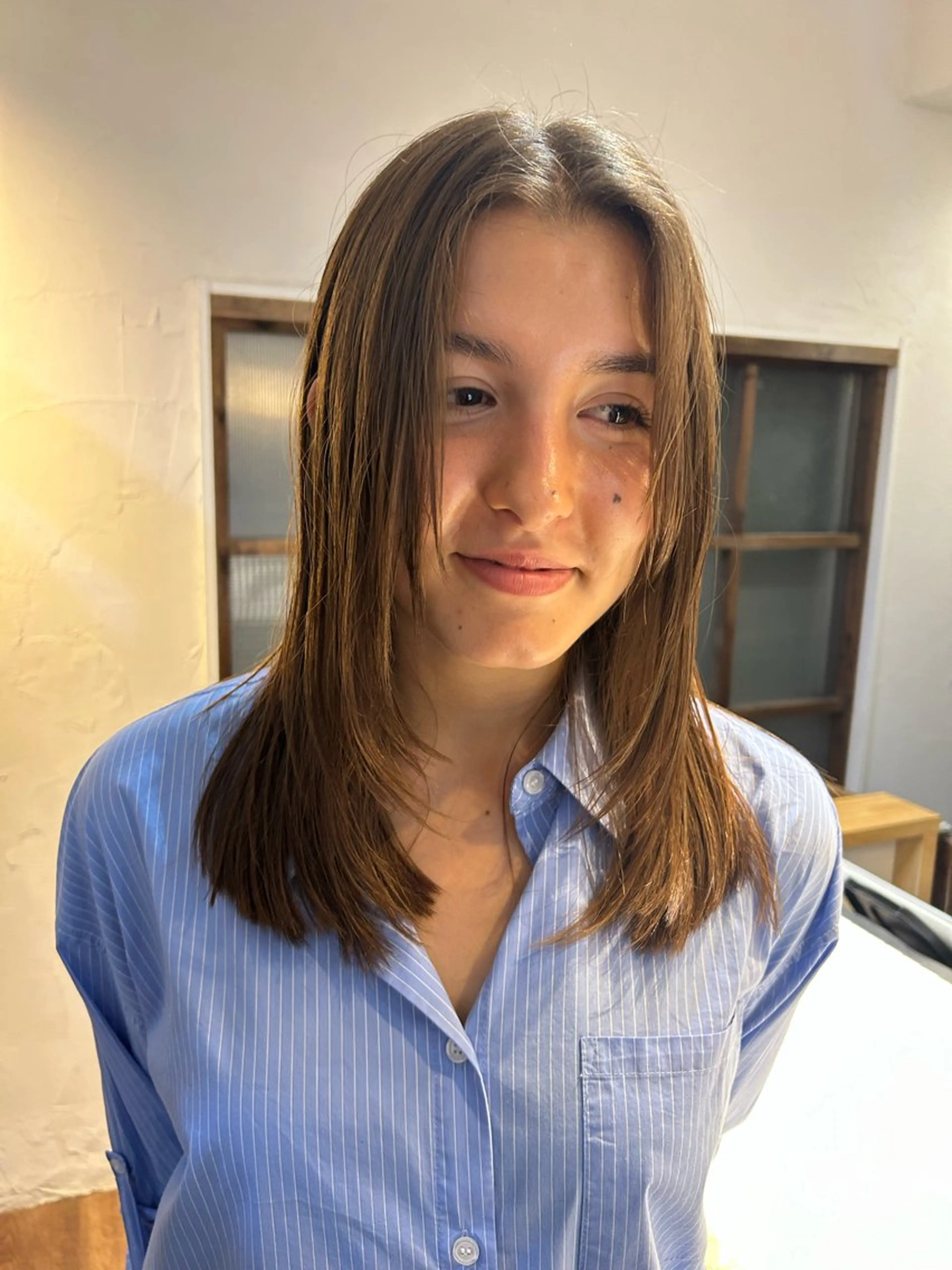 セミロング MOMOKA💫 YARD【学芸大学】のヘアスタイル