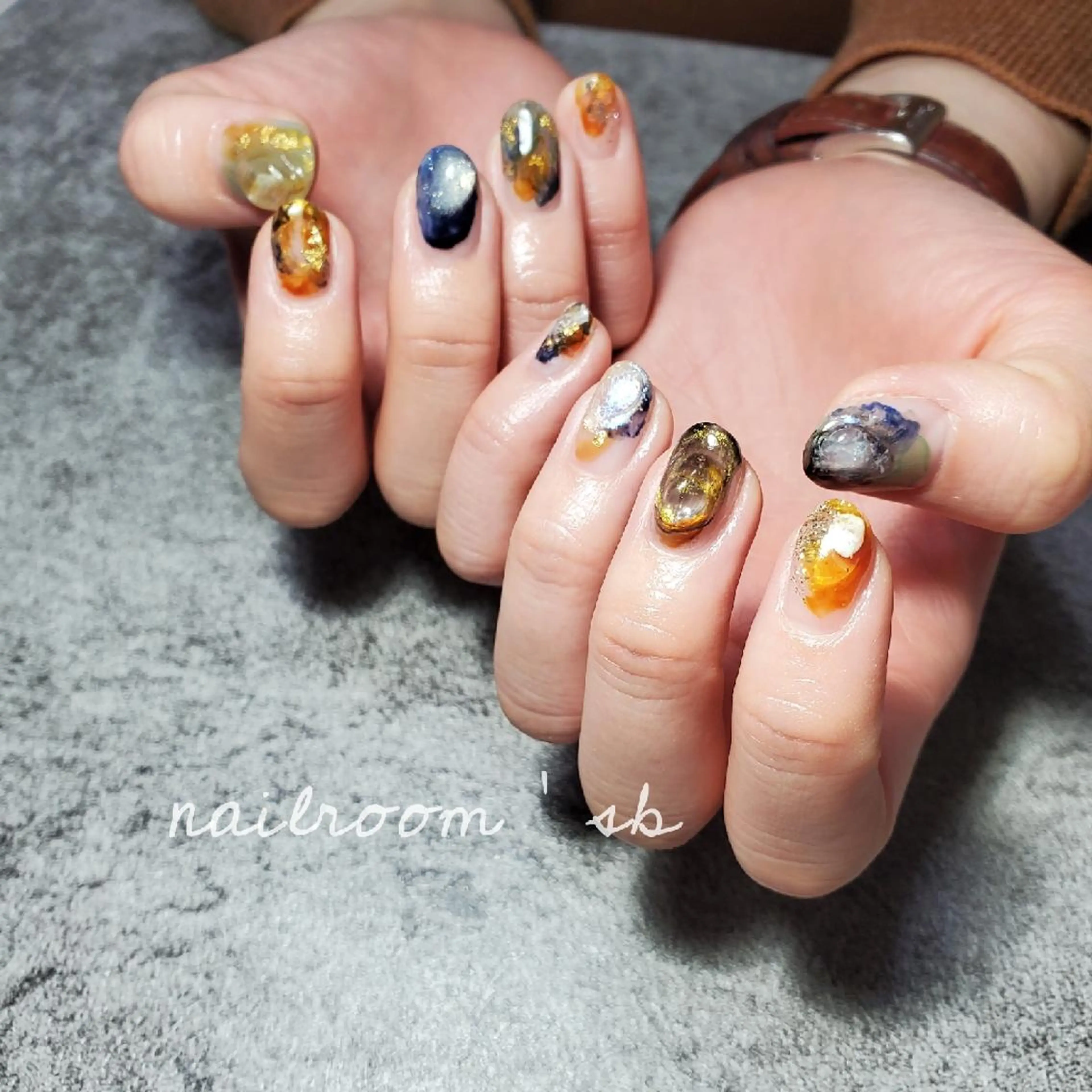 ネイル ハンドネイル nailroom‪ sb‪‪𓈒𓂂𓏸のネイルデザイン