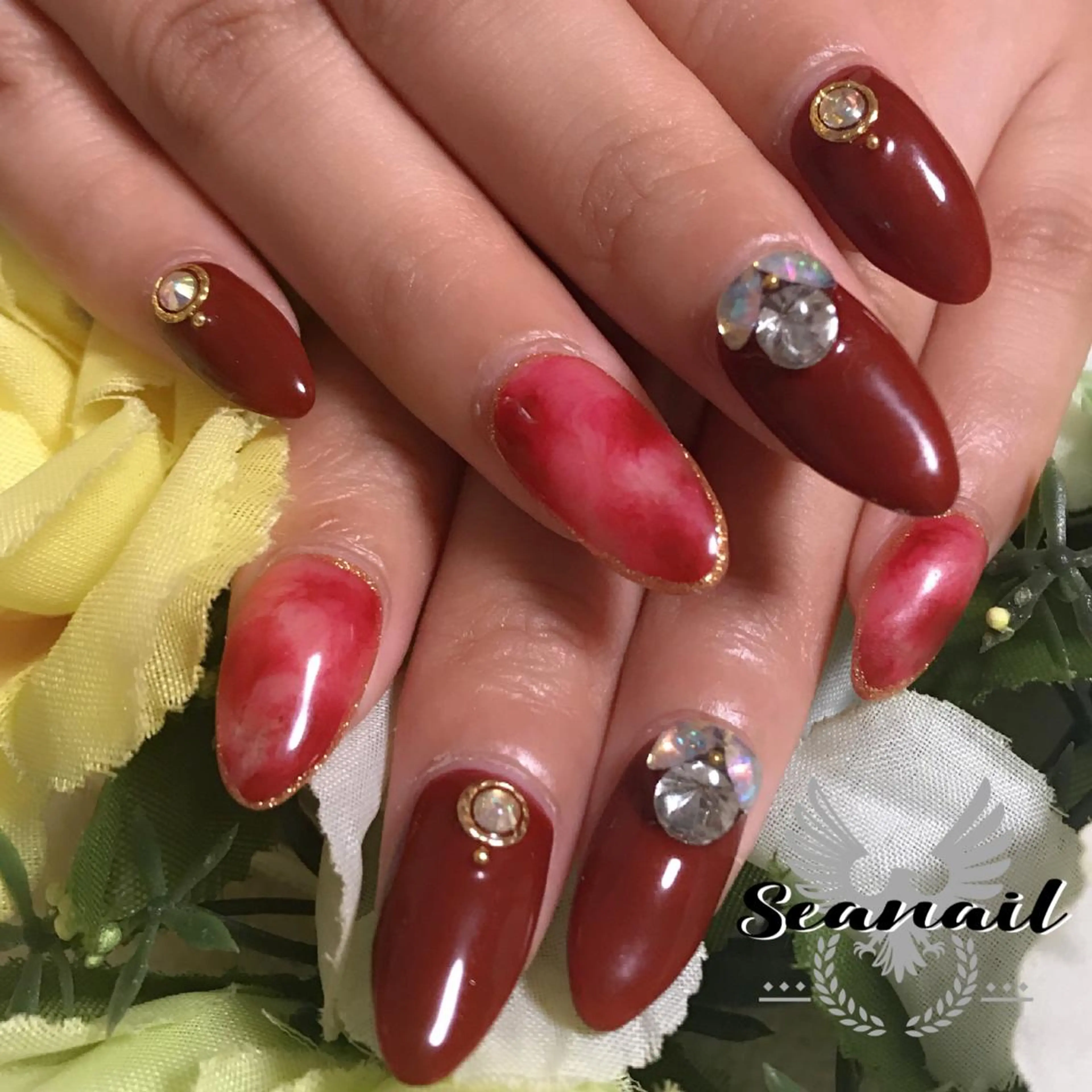 ネイル 小尾 栞のネイルデザイン