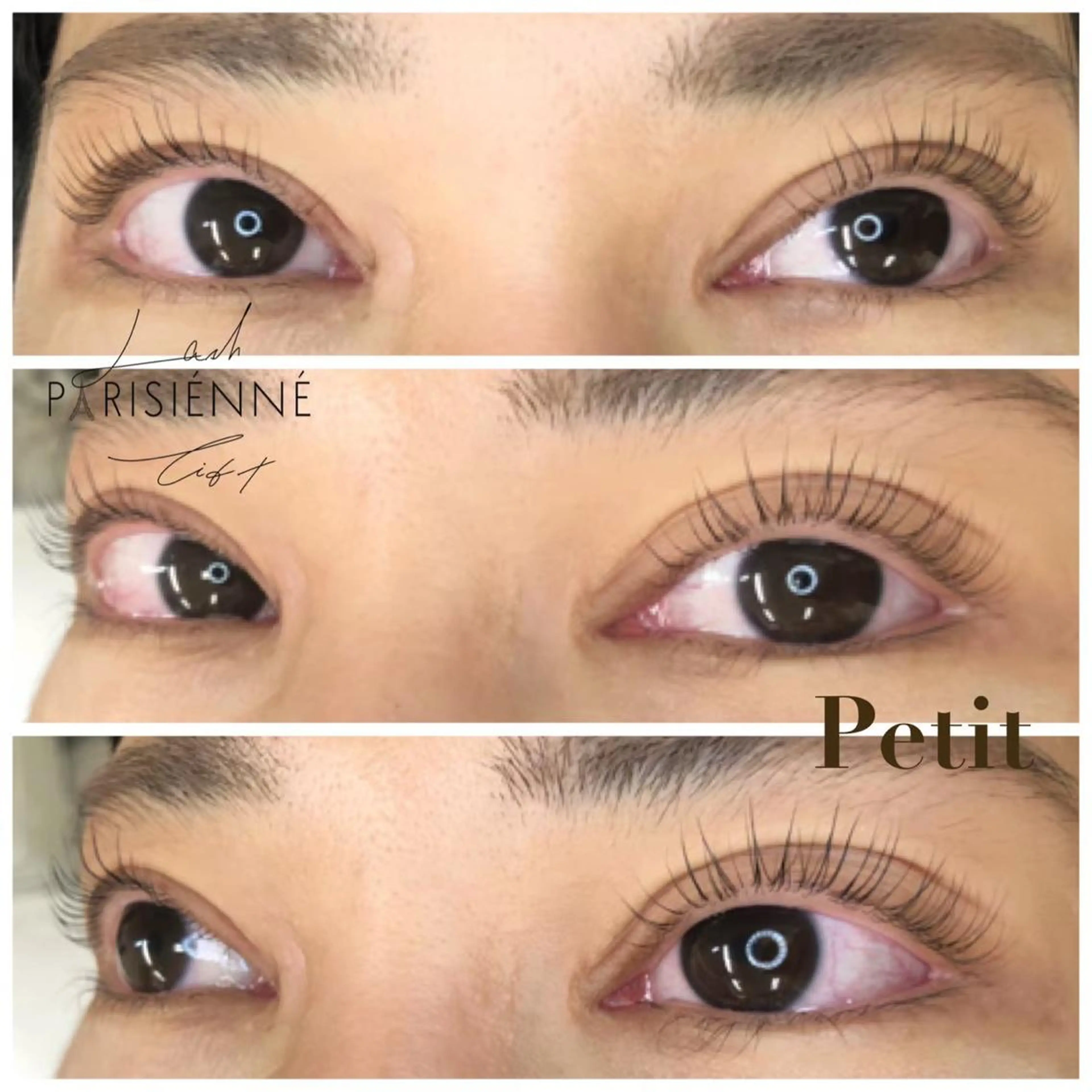 マツエク・マツパ パリジェンヌラッシュリフト 一重×まつ毛パーマ パーソナルカラー診断 Petit六本木の眉毛・アイブロウイメージ