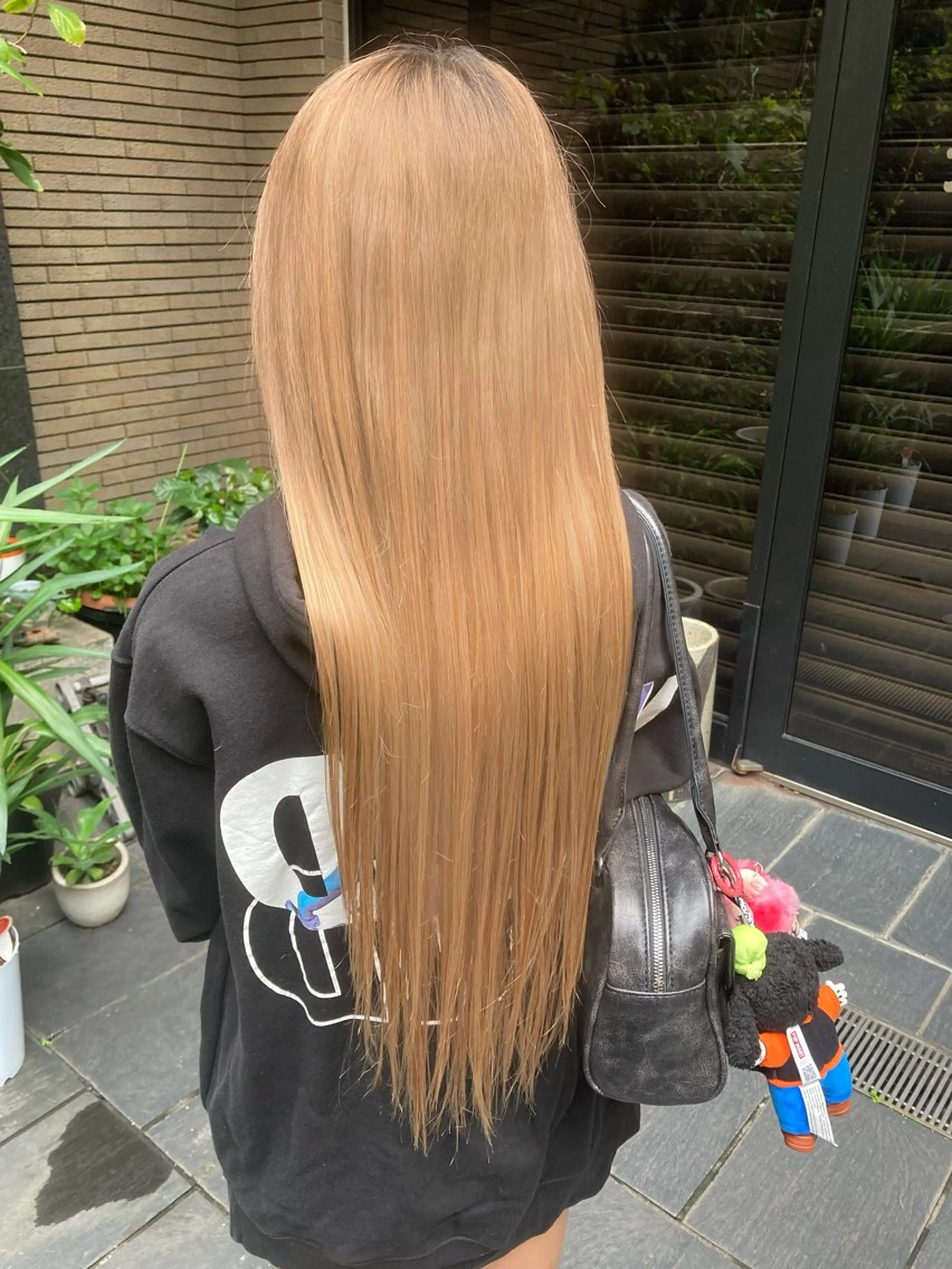 ロング カラー ヘアカラー エクステ ✨最安値✨エクステ カラー🌼つきな🌼のヘアスタイル