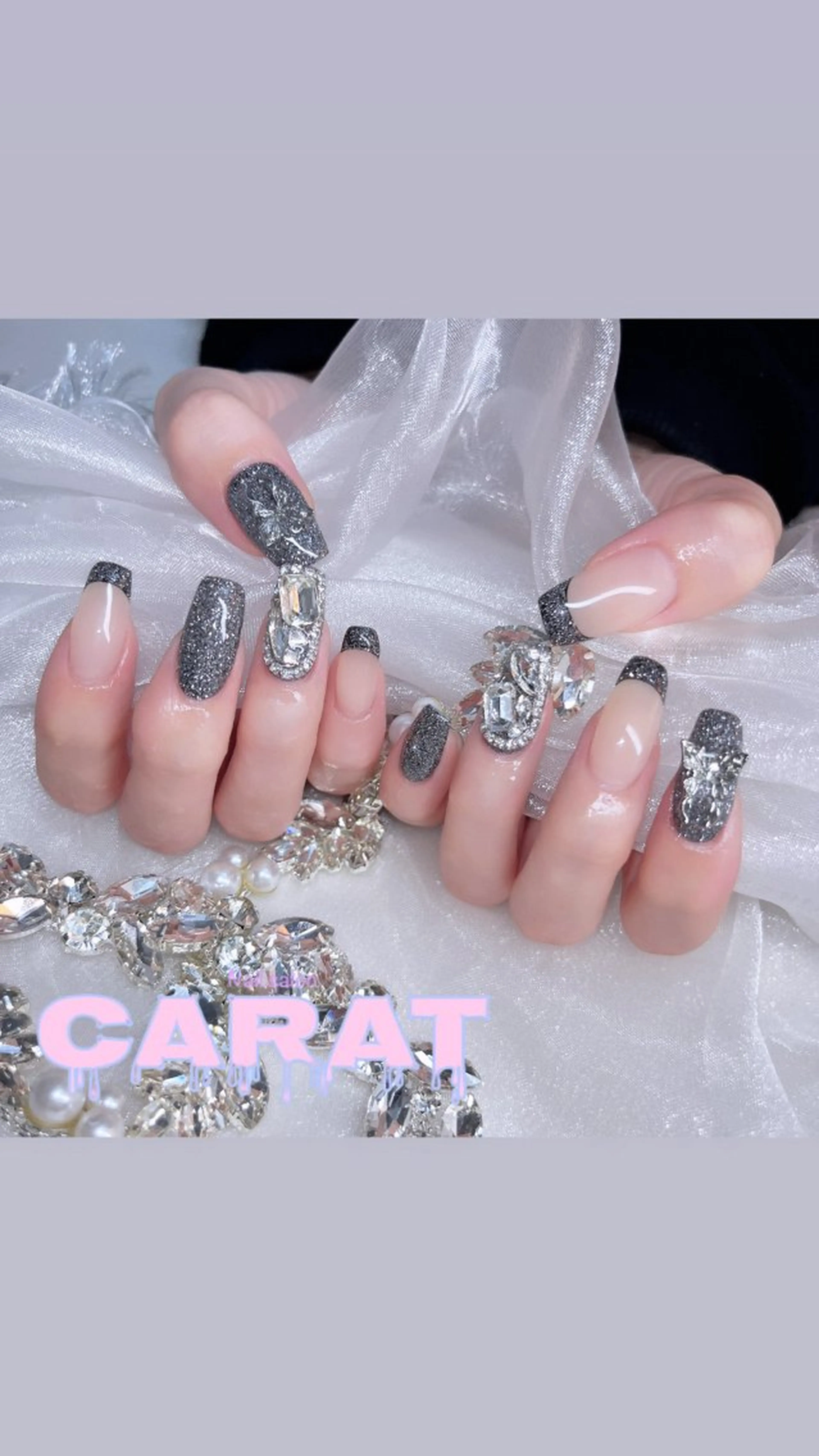 ネイル ハンドネイル CARAT/ Rinaのネイルデザイン