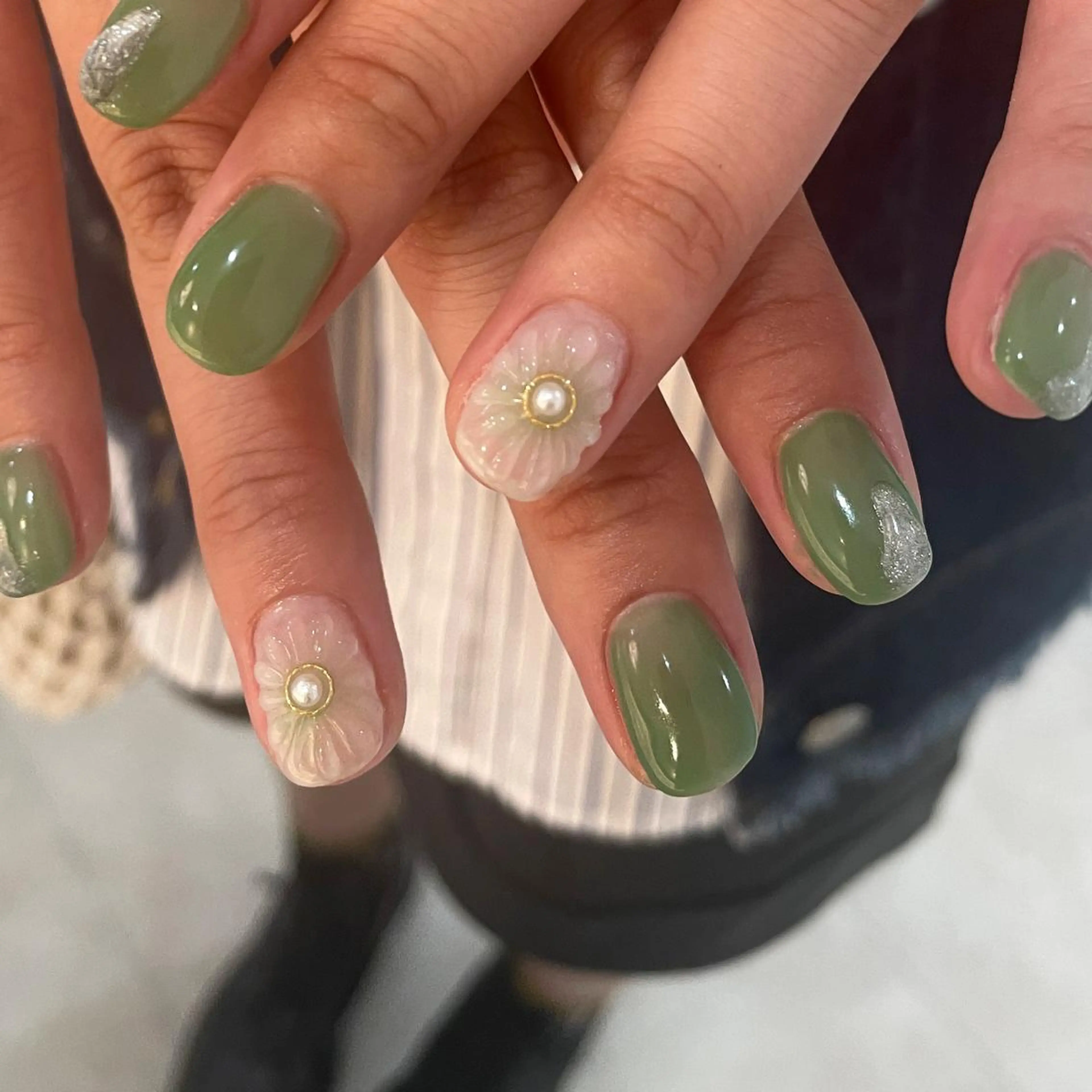 ネイル 栗田 ゆう子のネイルデザイン