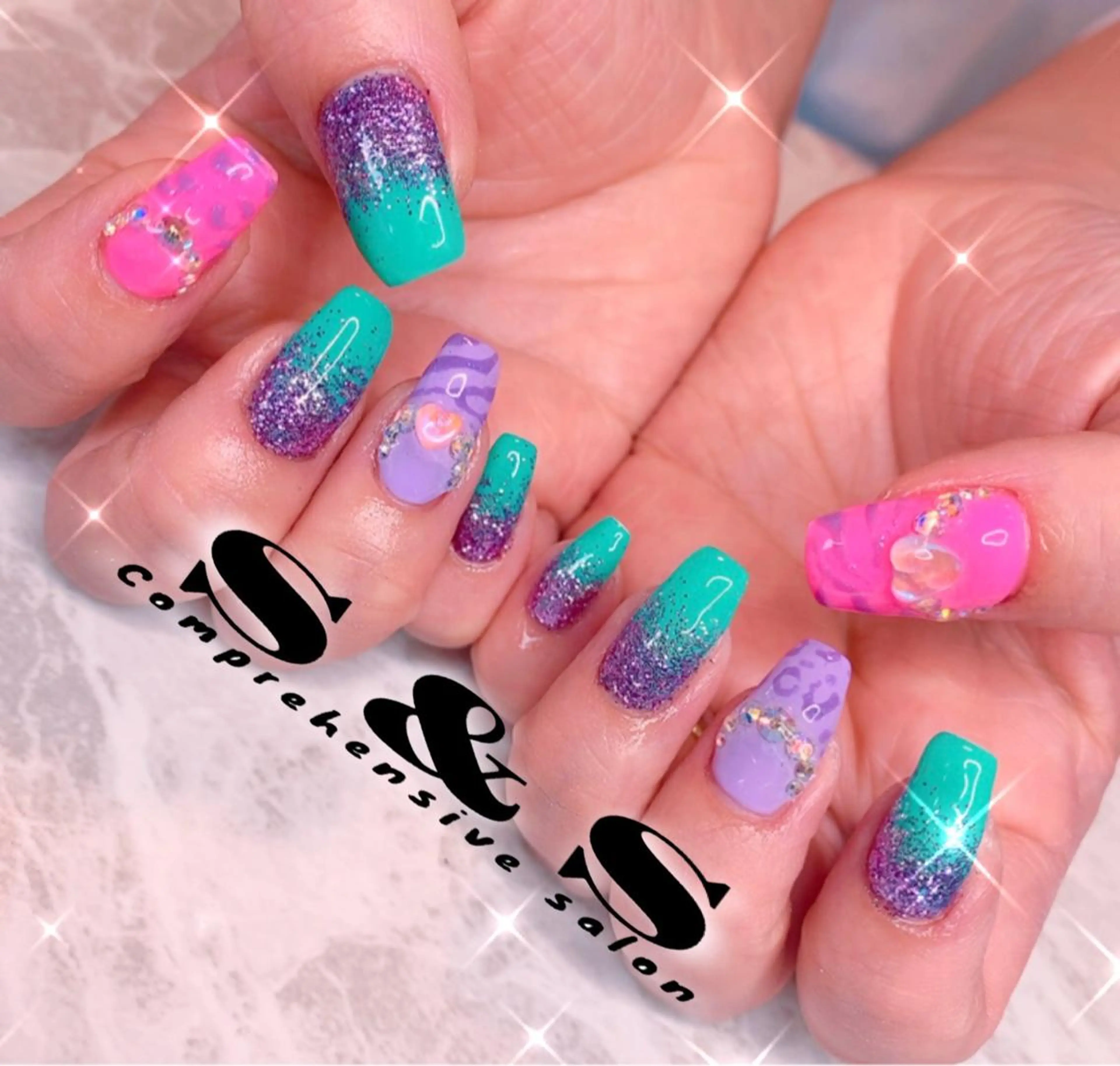 ネイル アートネイル 長さ出し メンズネイル 持ち込み スカルプネイル S&S 村田小百合のネイルデザイン