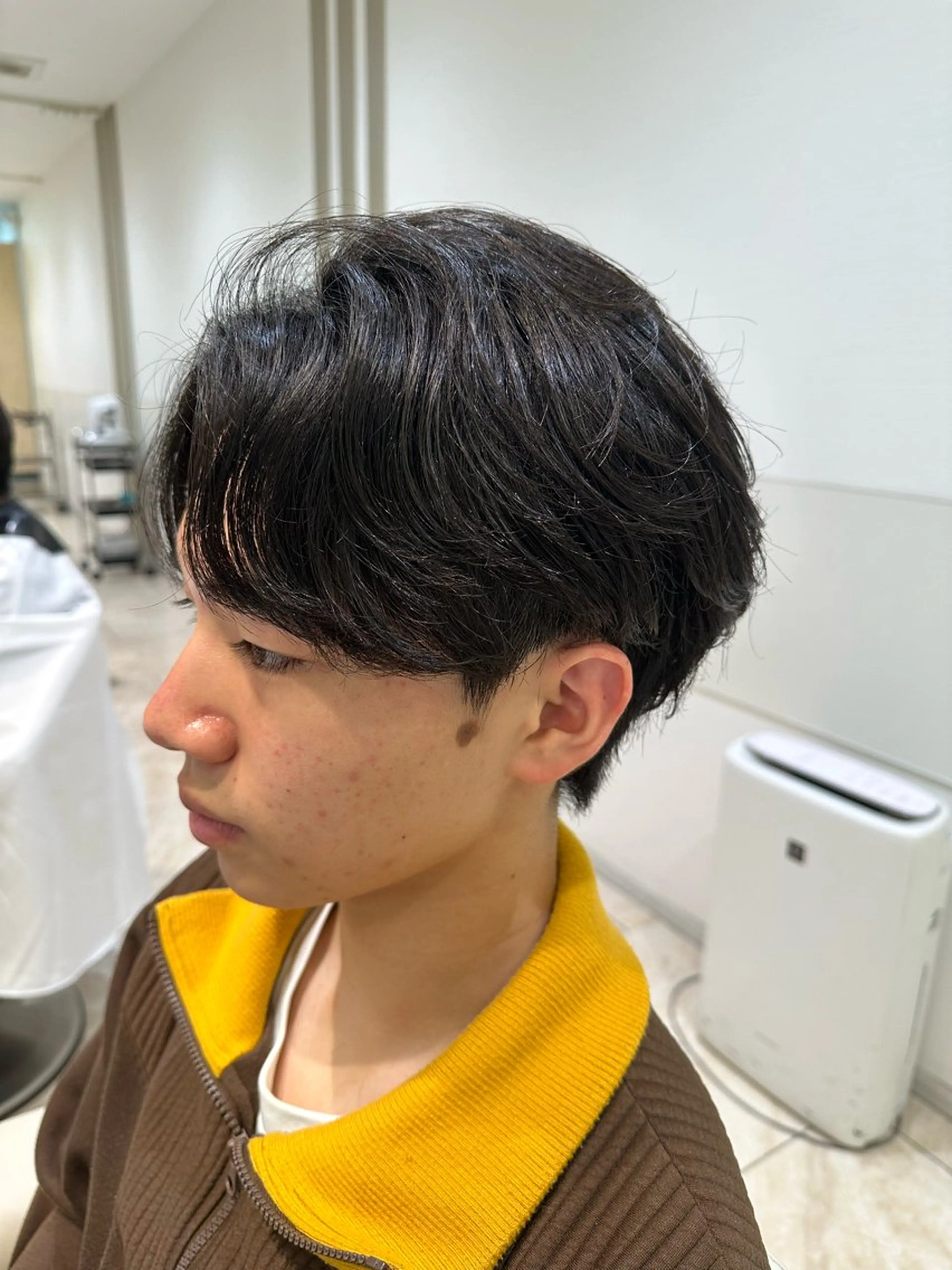 《人気No. 1》カット＋フェザーパーマの写真