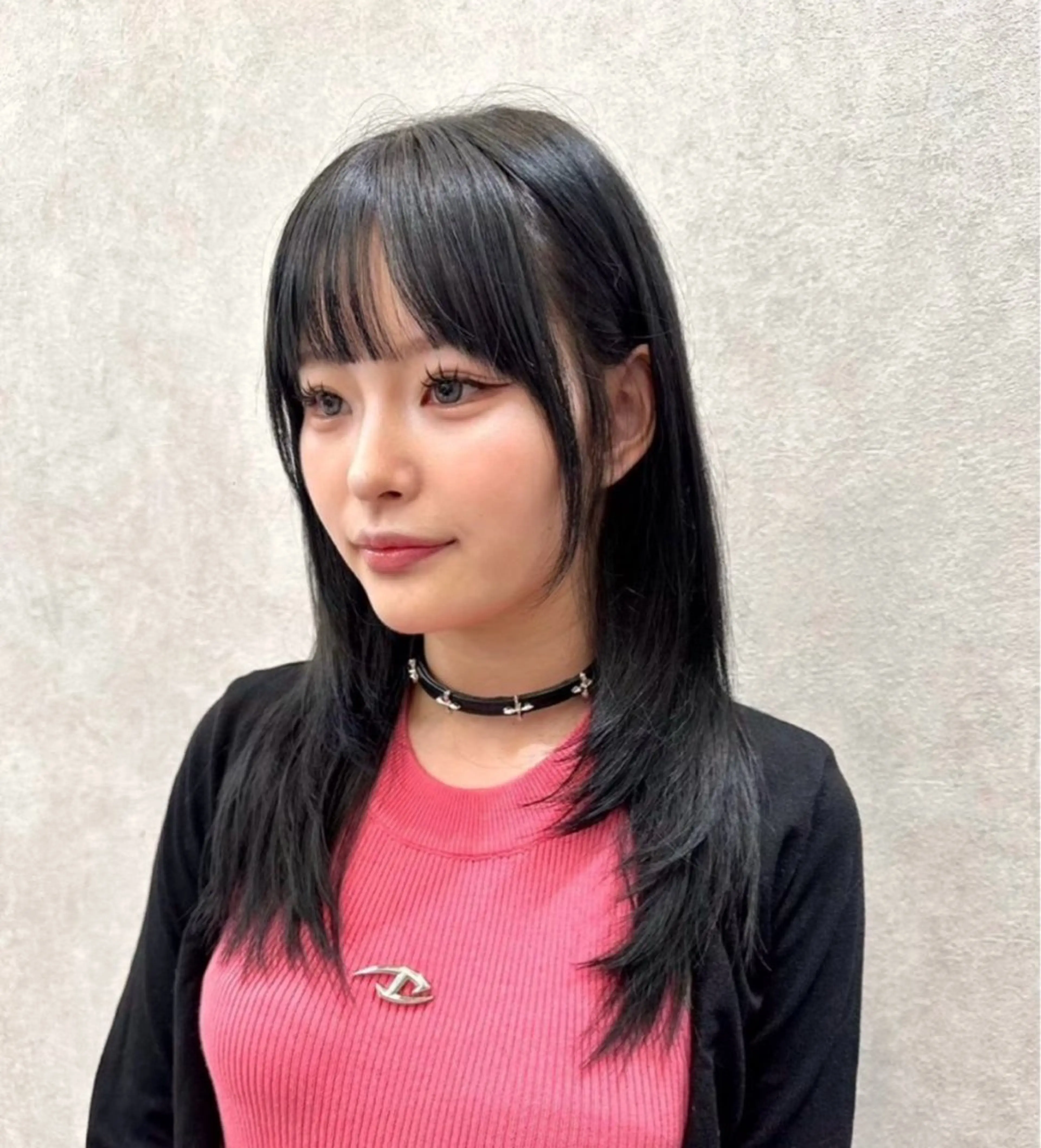 ロング ハッシュカット レイヤーカット 🎀透明感ブラウ ンshizuka🎀のヘアスタイル