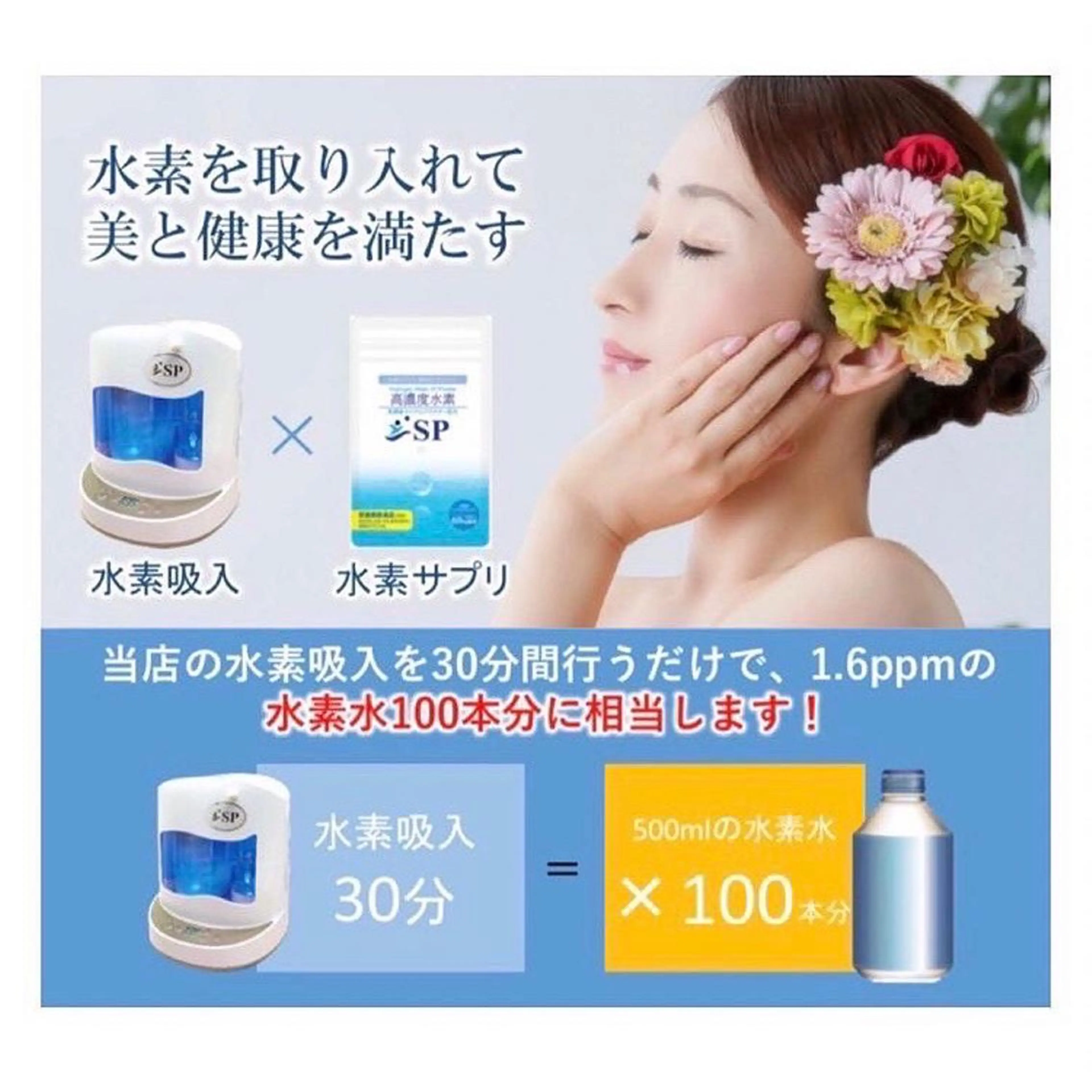 美肌・美歯・体型管理 プライベートサロンのエステ・リラクイメージ