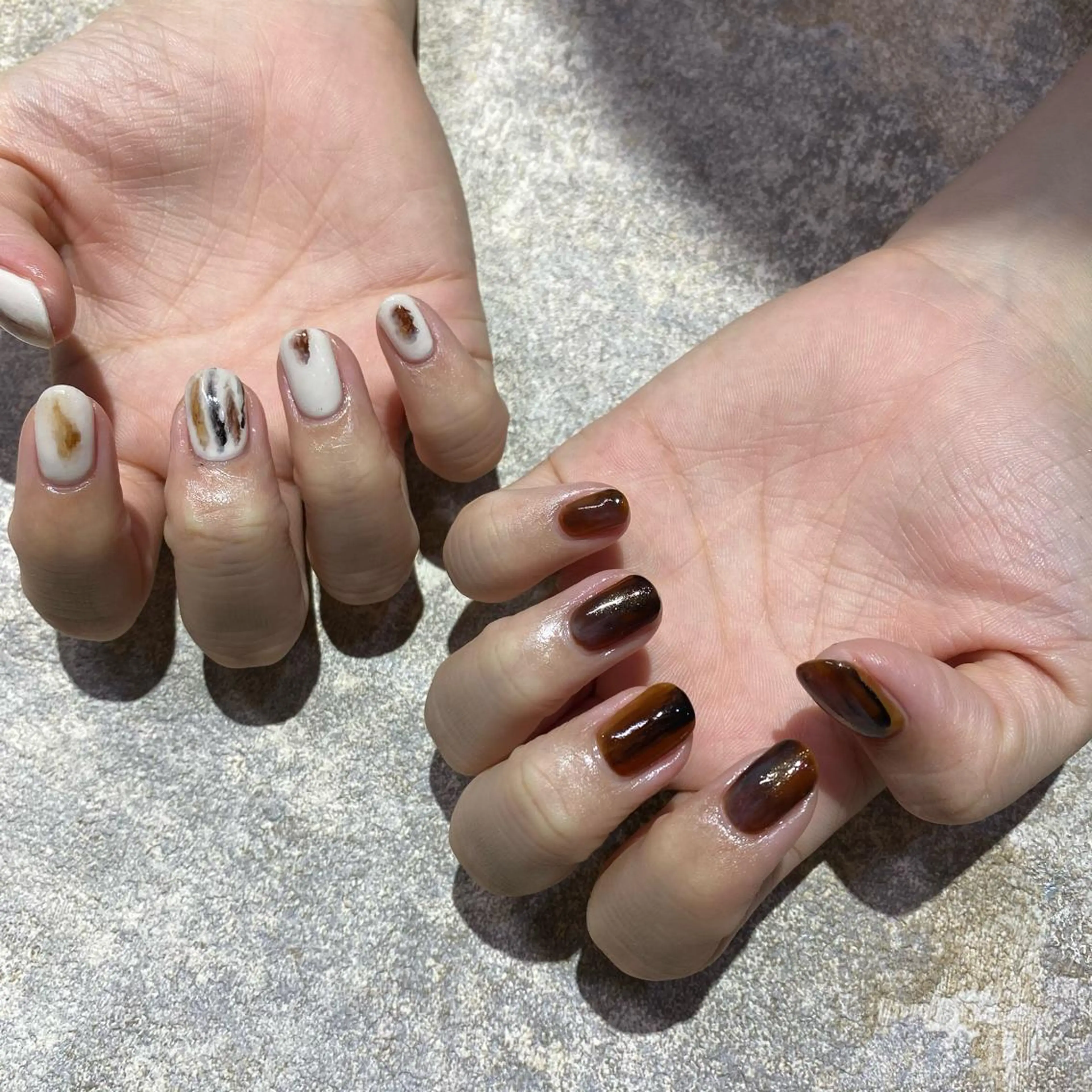 ネイル Amber21.所属・Nagahama Akariのネイルデザイン