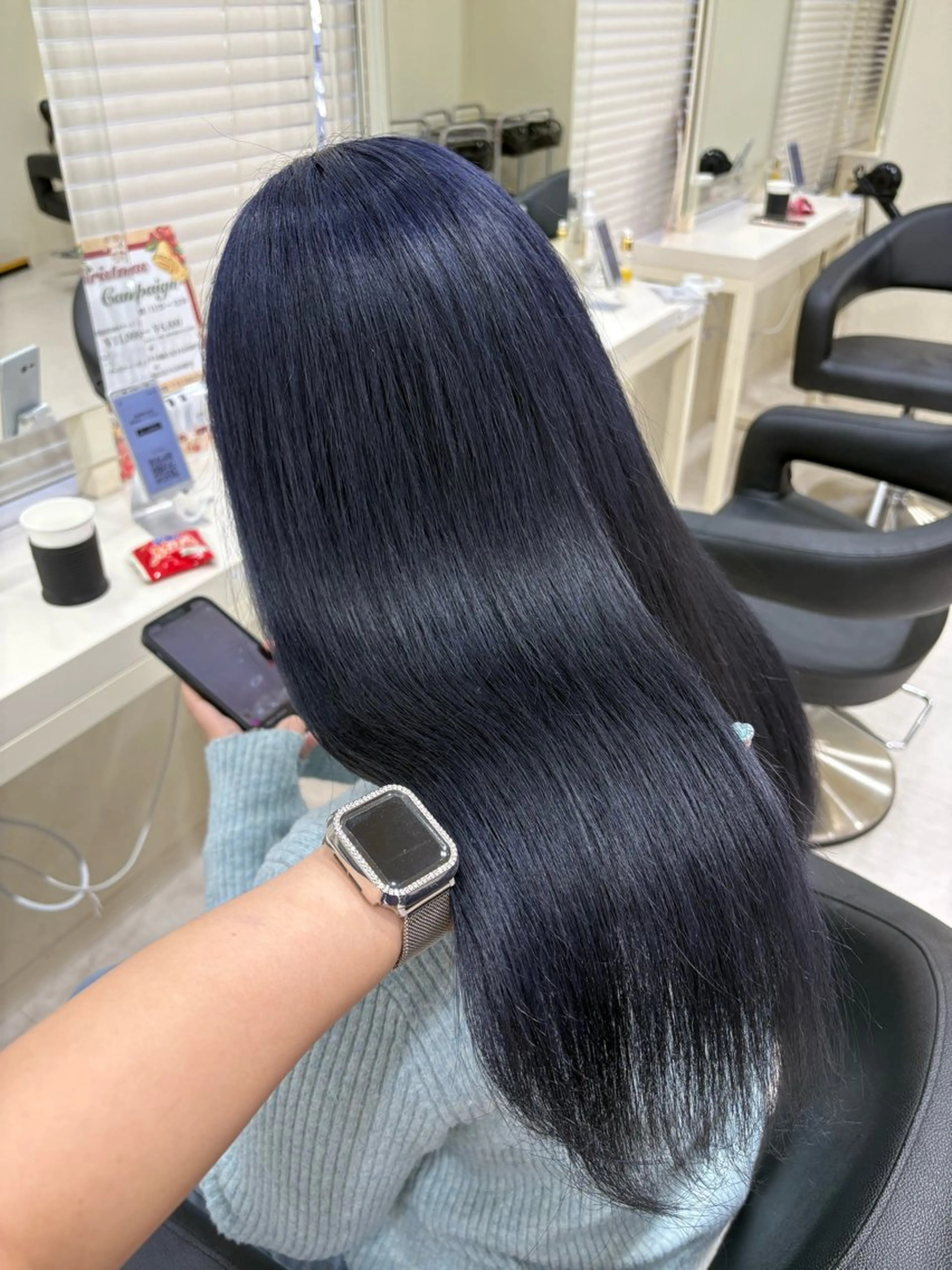 セミロング カラー カット ヘアカラー 💟RINNA 艶カラー💟のヘアスタイル