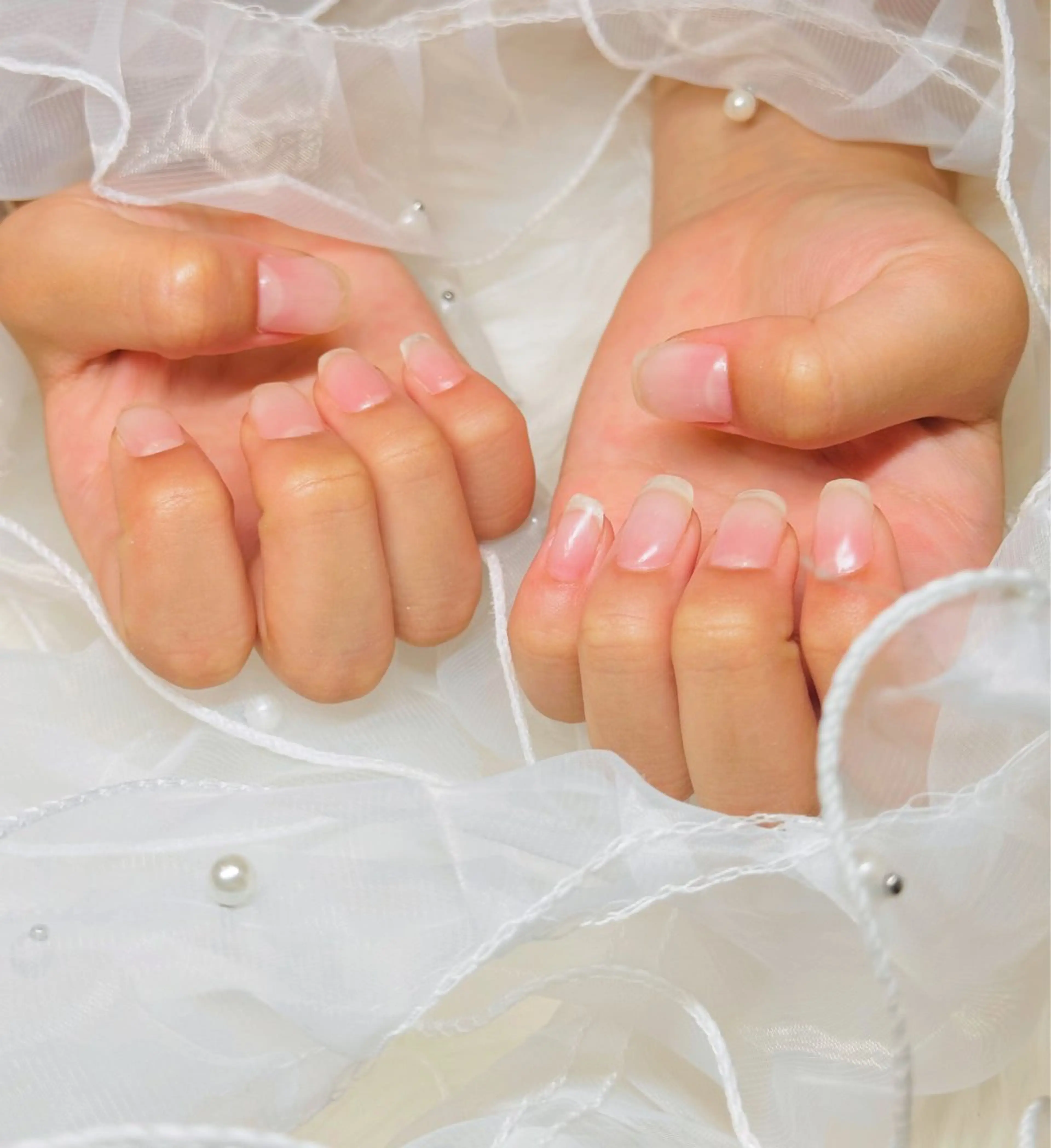 ネイル クリアネイル マットネイル ハンドネイル ネイルサロンエレノア所属・田端 笑理菜のネイルデザイン