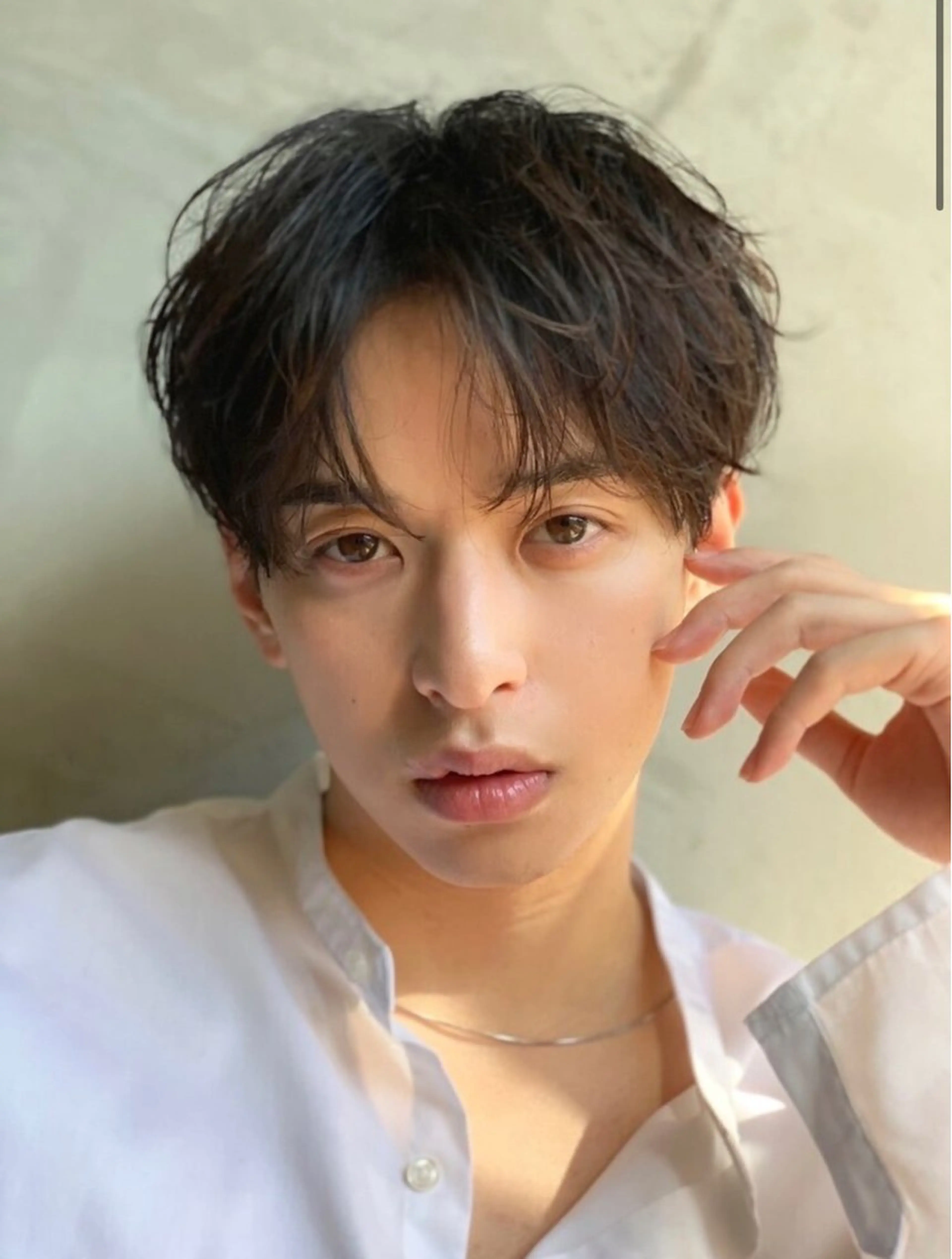 パーマ メンズ メンズパーマ パーマ ブリーチ/パーマ ／まなみ🤍のヘアスタイル