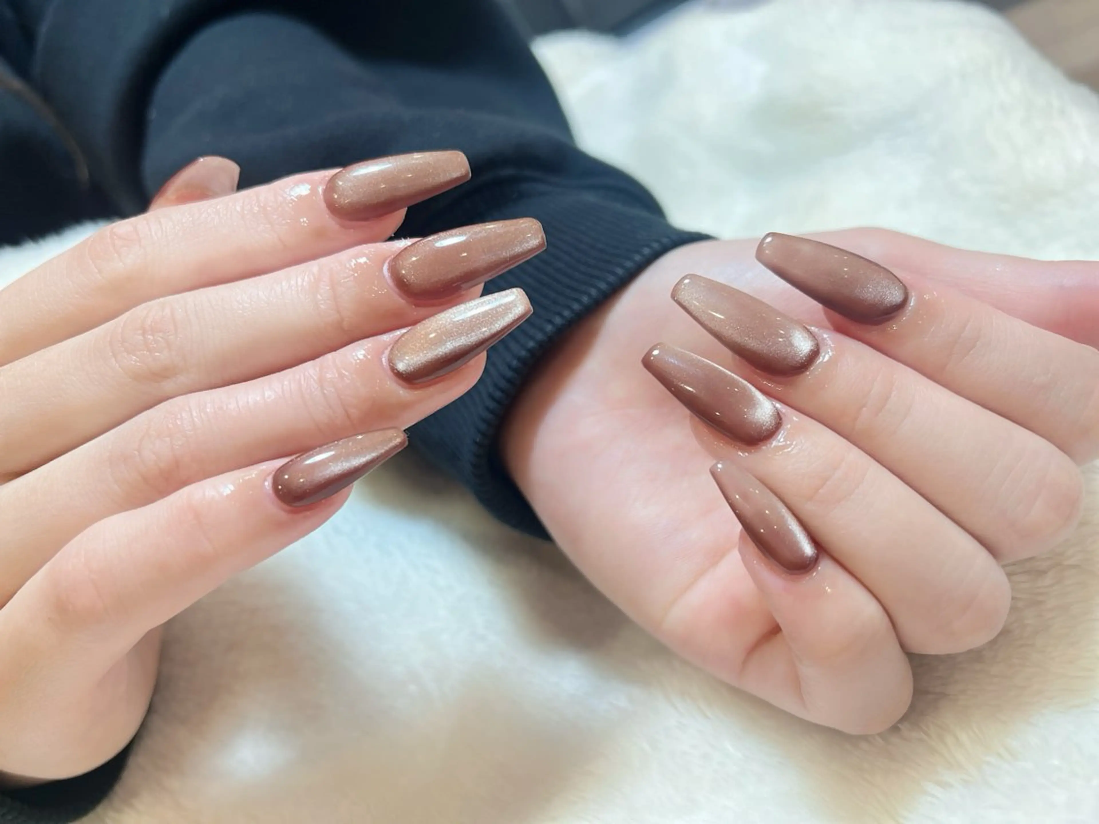 ネイル ガーリー 韓国ネイル シンプルネイル ハンドネイル DELY_NAIL所属・Dely Nailのネイルデザイン