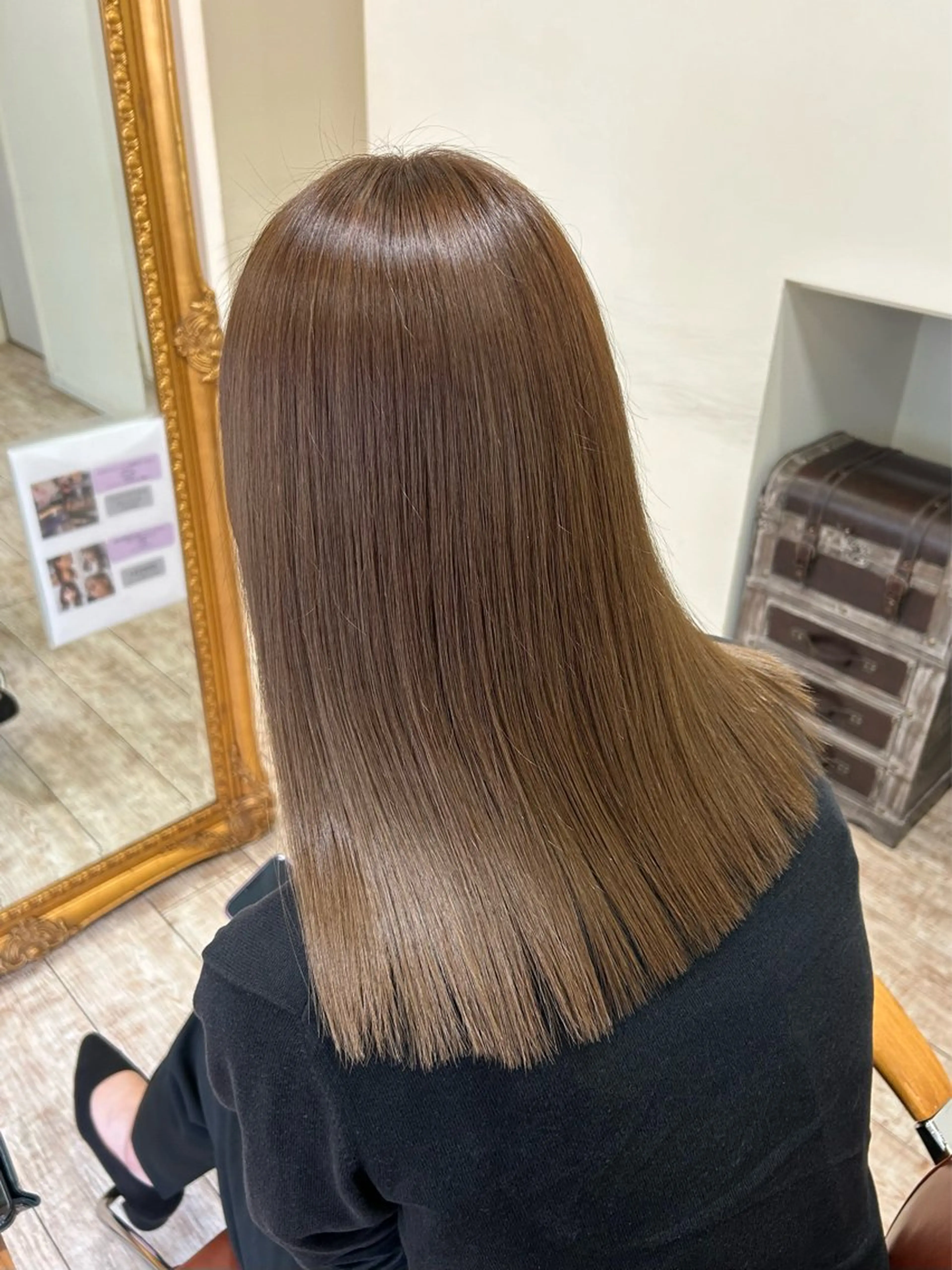 【人気No.1💫】カット＋カラー＋髪質改善Trサブリミック(※胸下+1,500円)の写真