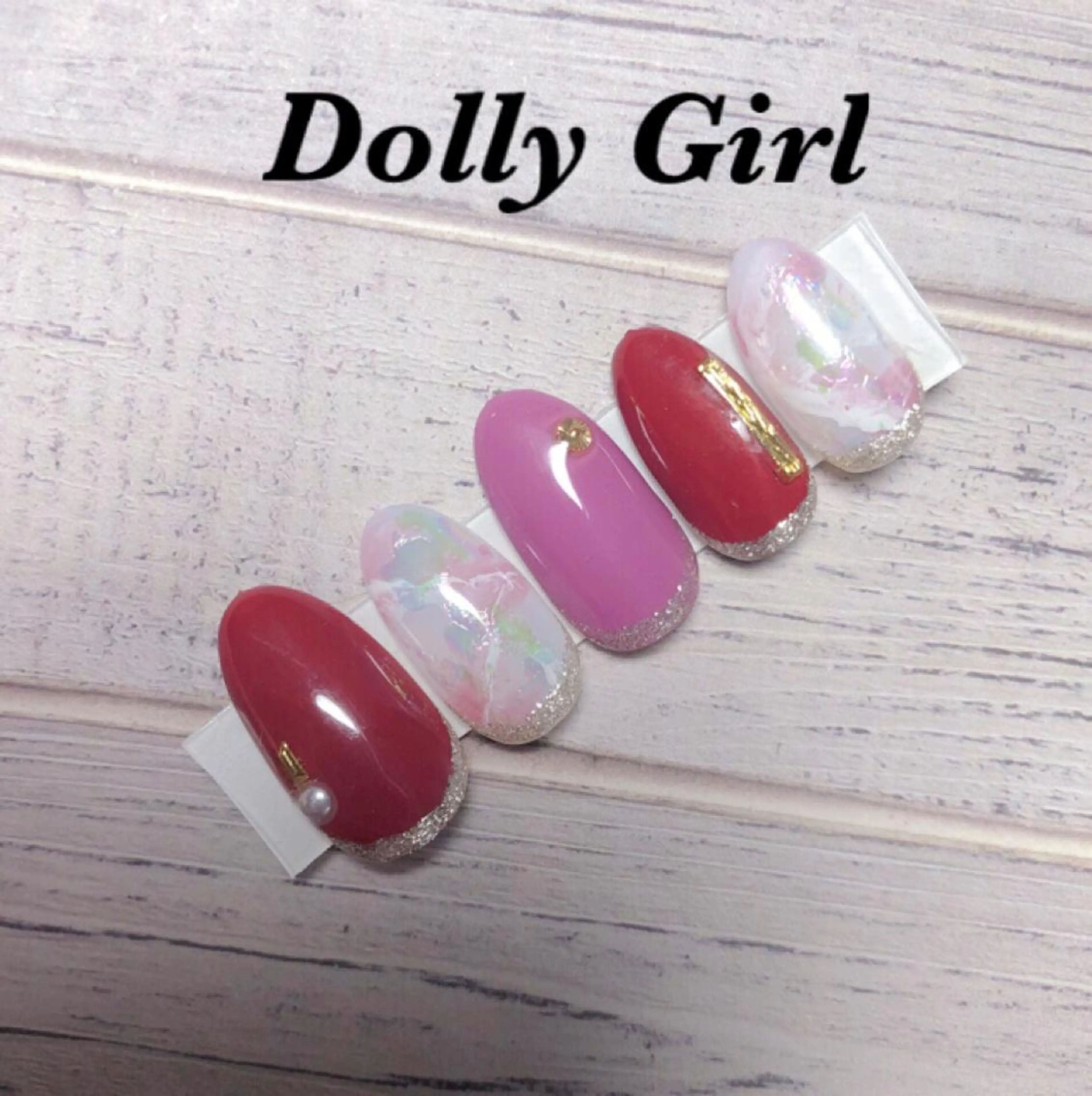 ネイル 個室ネイルサロンDolly  Girl〜ドーリーガール〜所属・DollyGirl KYOKOのネイルデザイン