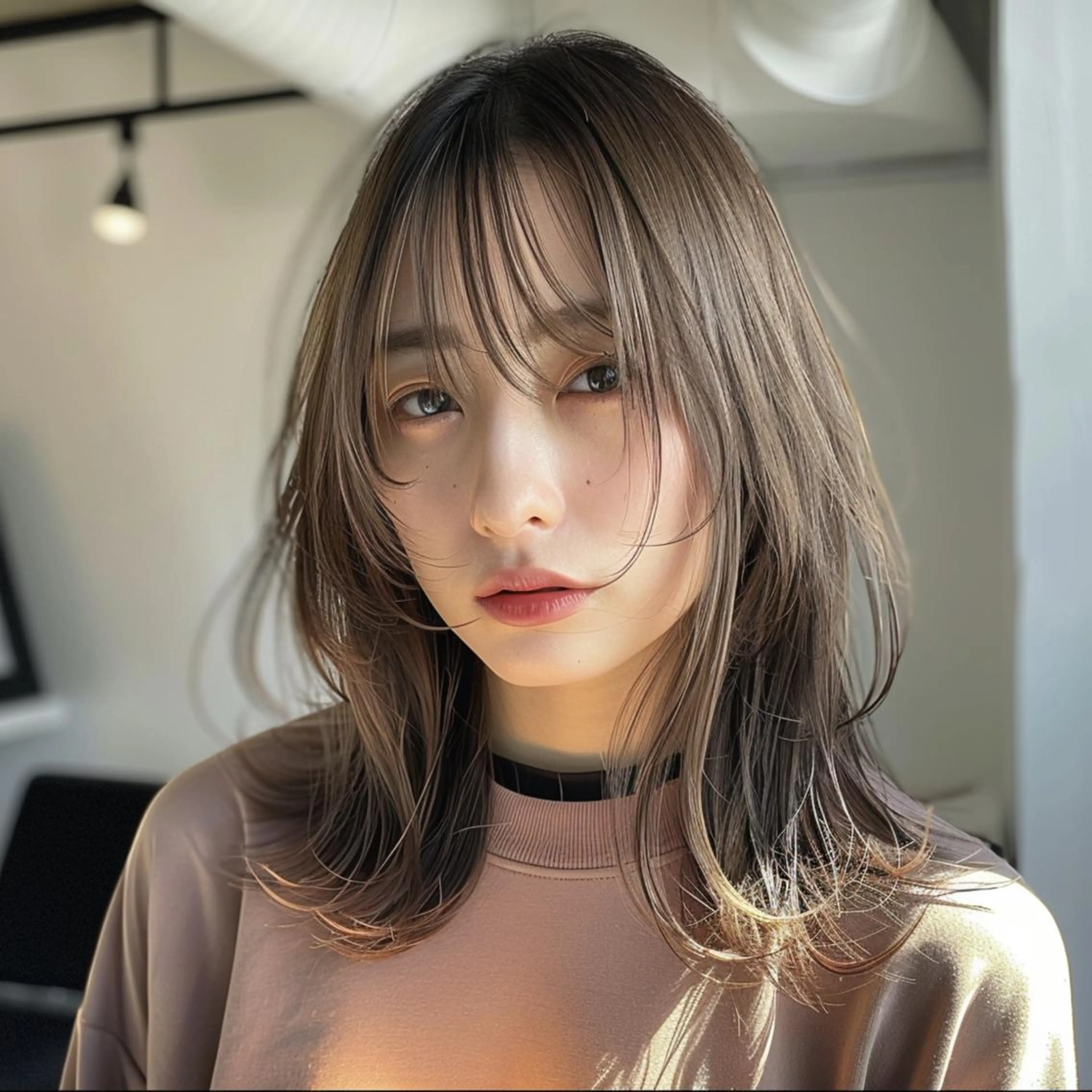 ミディアム カット レヴ　草加駅3分🌻 ✂️早朝深夜営業🌱のヘアスタイル