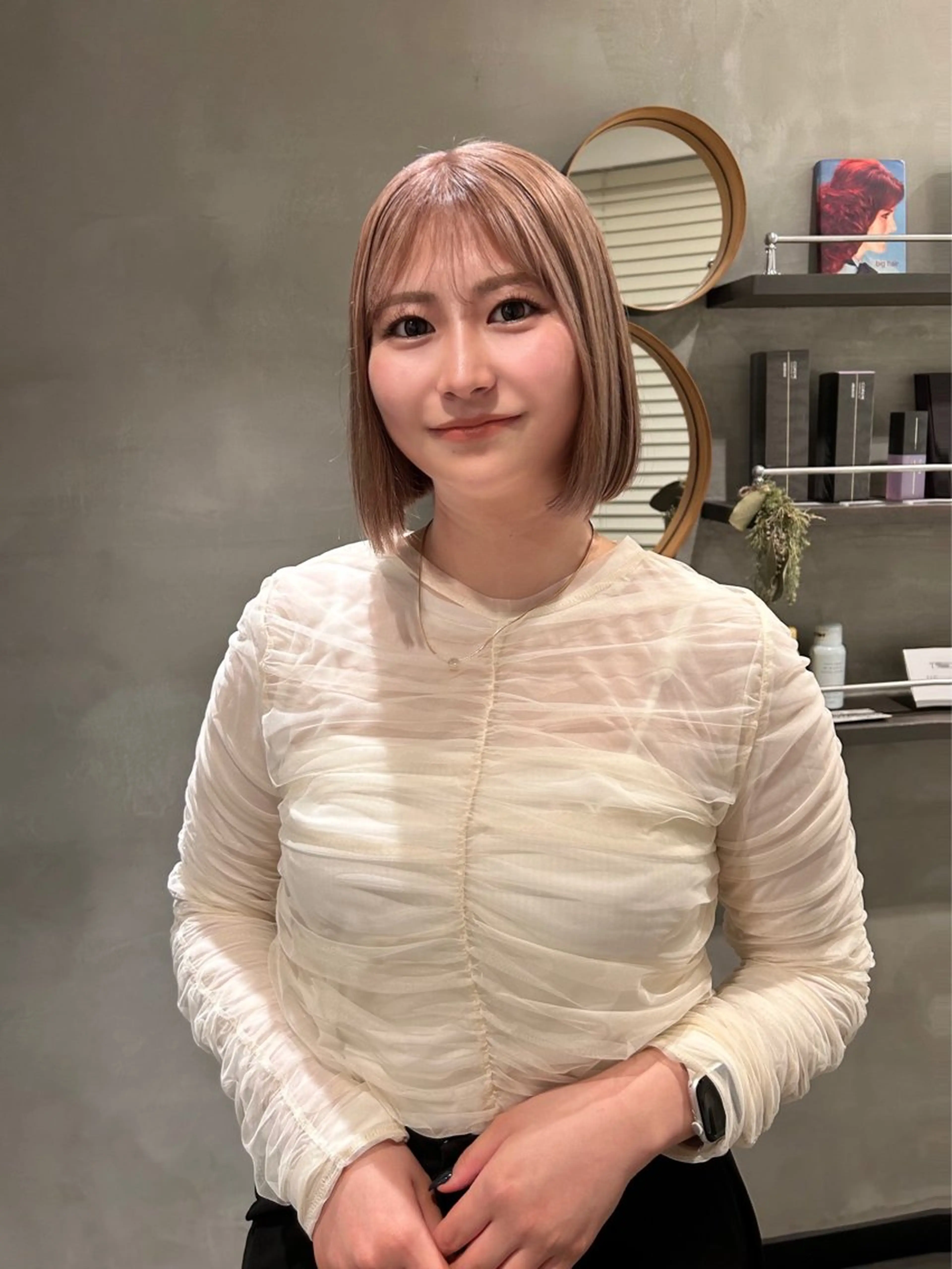 ショート カラー L&Co所属・タナカ カナ🫧のヘアスタイル