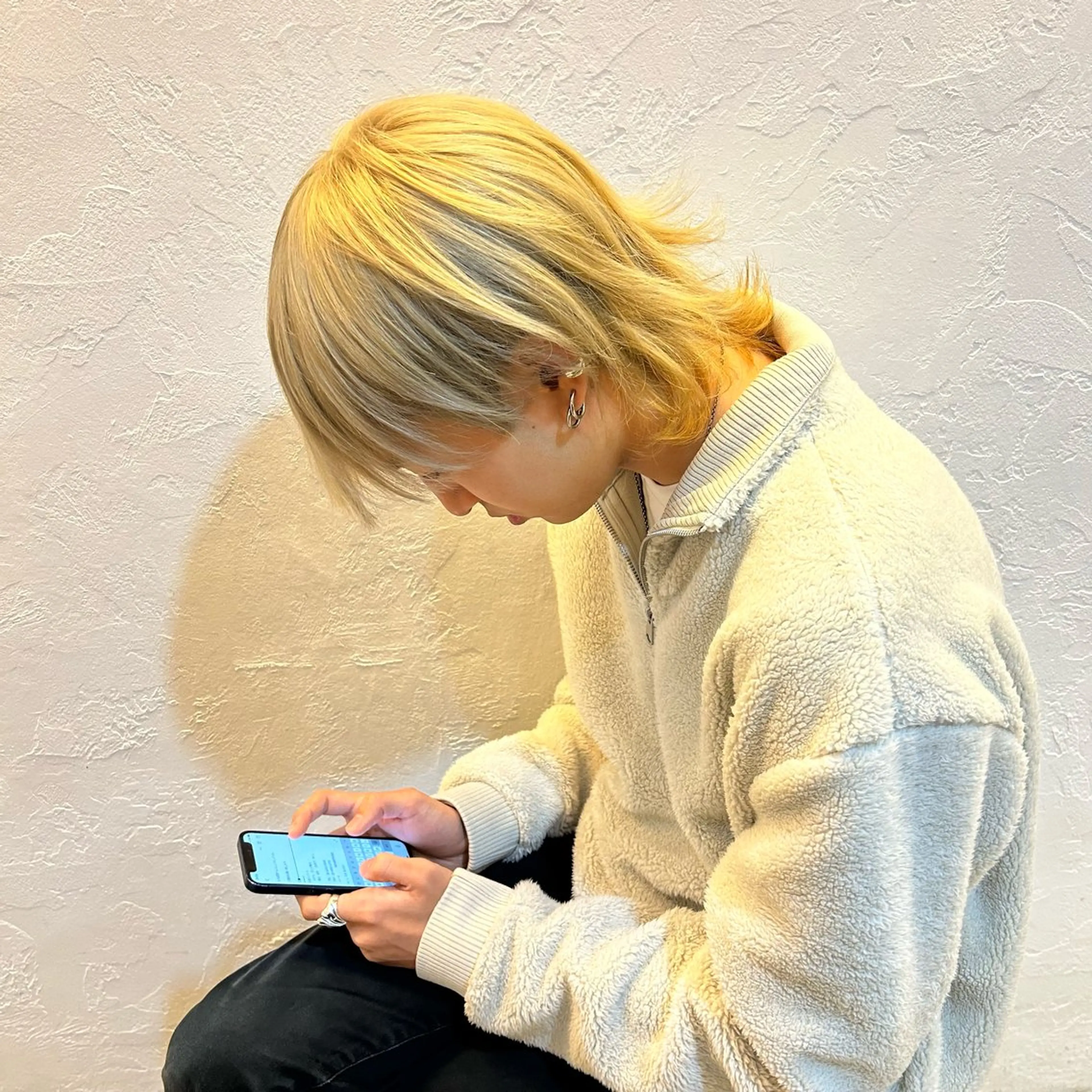 カラー 倉内 海哉のヘアスタイル