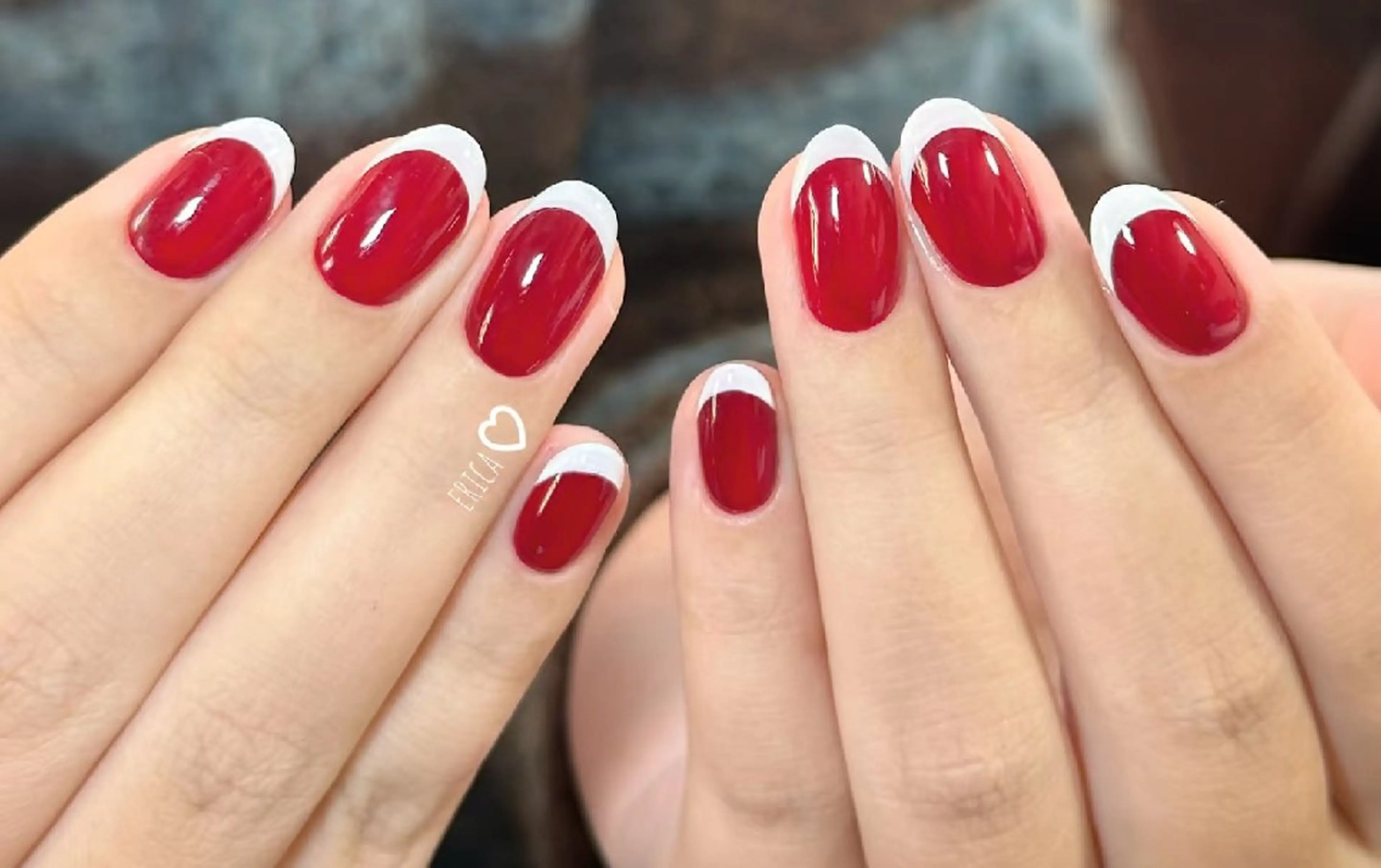 【ハンド】フレンチ&ラメフレンチ&マグネットフレンチ【ベ−スあり】❤️ソフトジェルオフ無料、新規予約➖500円❤️の写真