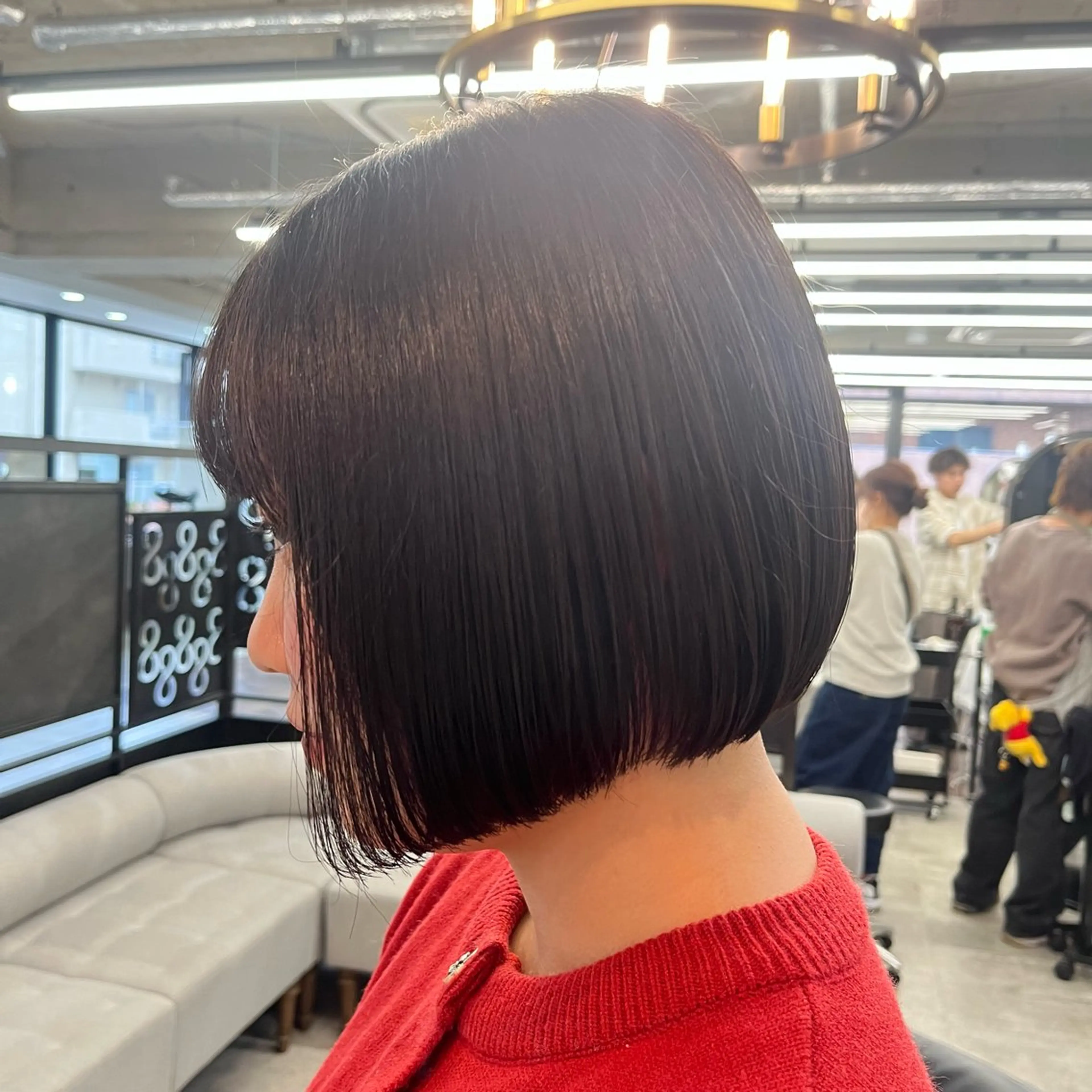 ショート 縮毛矯正/ボブ/ 渋谷/表参道/星優斗のヘアスタイル