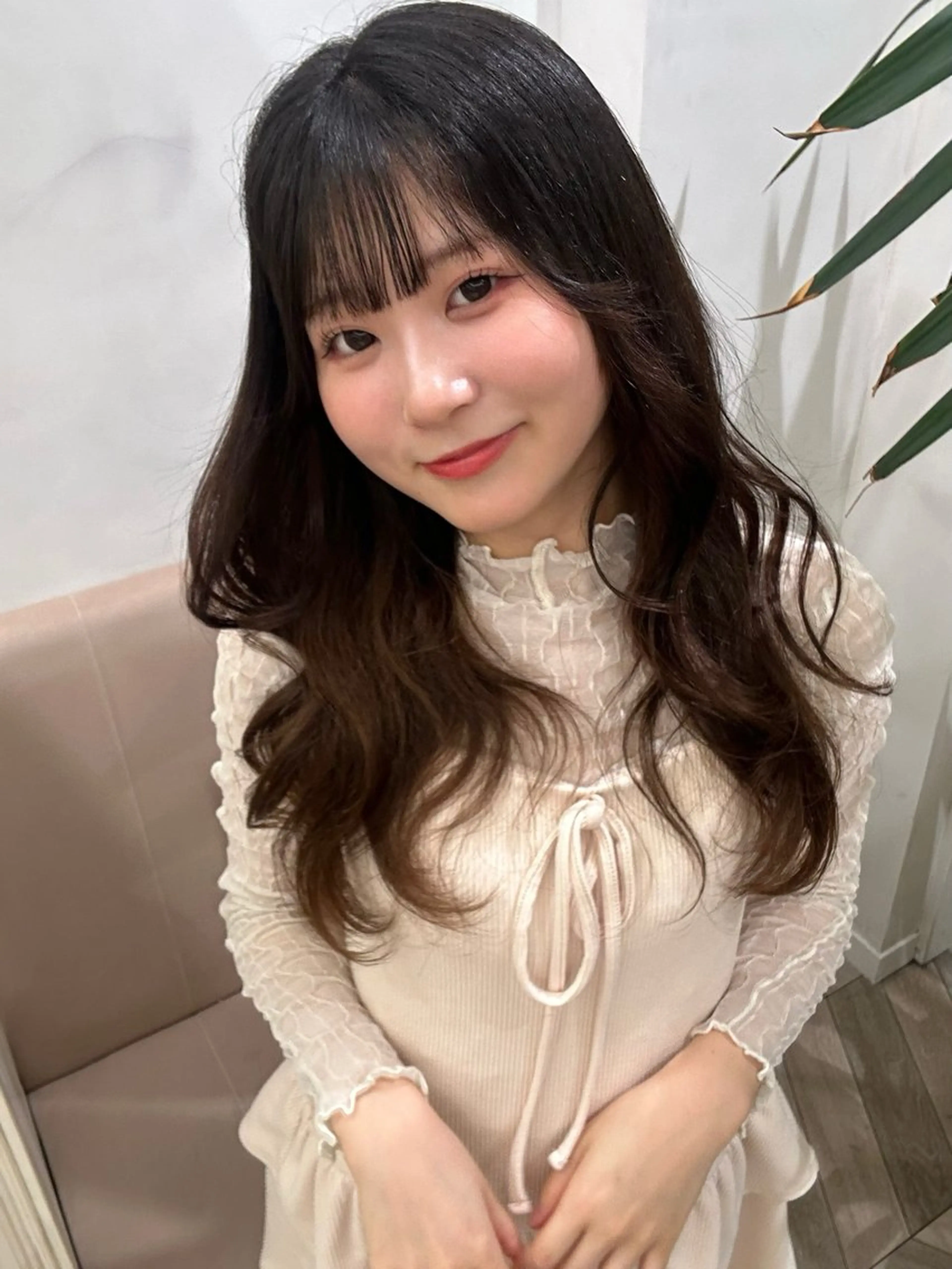 ロング トリートメント ベージュ⌇﻿暖色⌇﻿ 𝐀𝐤𝐚𝐫𝐢のヘアスタイル