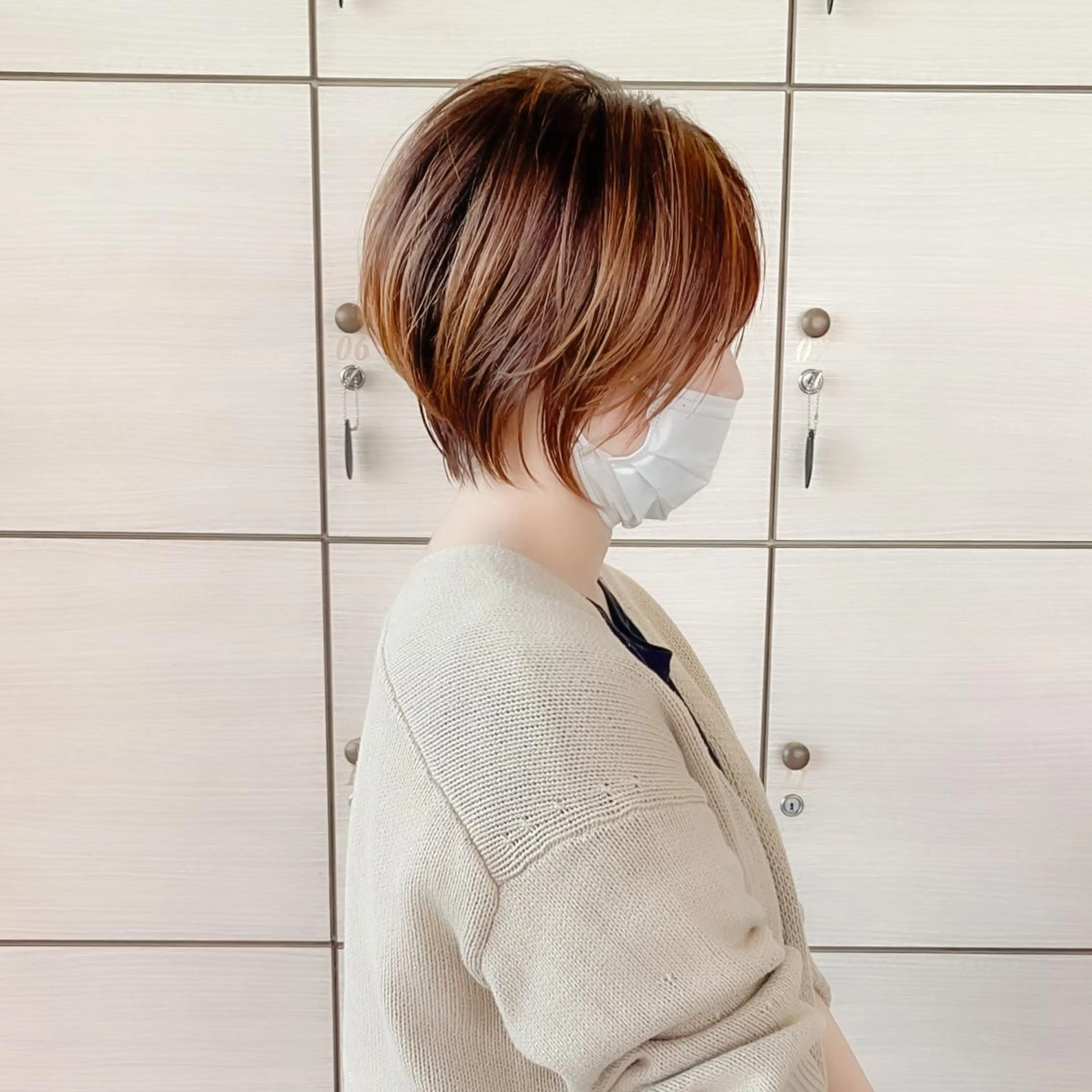 ショート カラー りきまる けんとのヘアスタイル