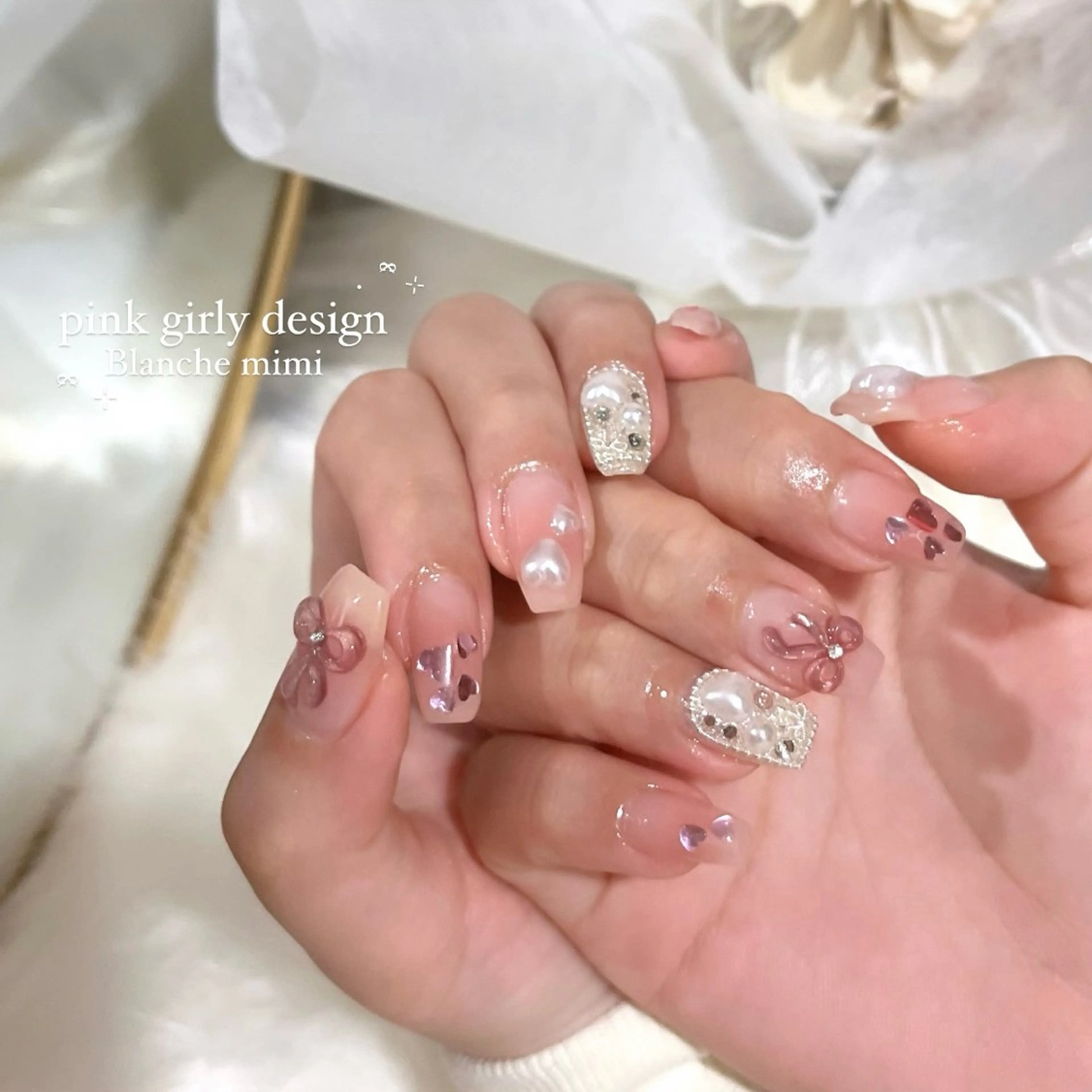 ネイル Blanche mimi所属・Blanche mimi.u_aのネイルデザイン