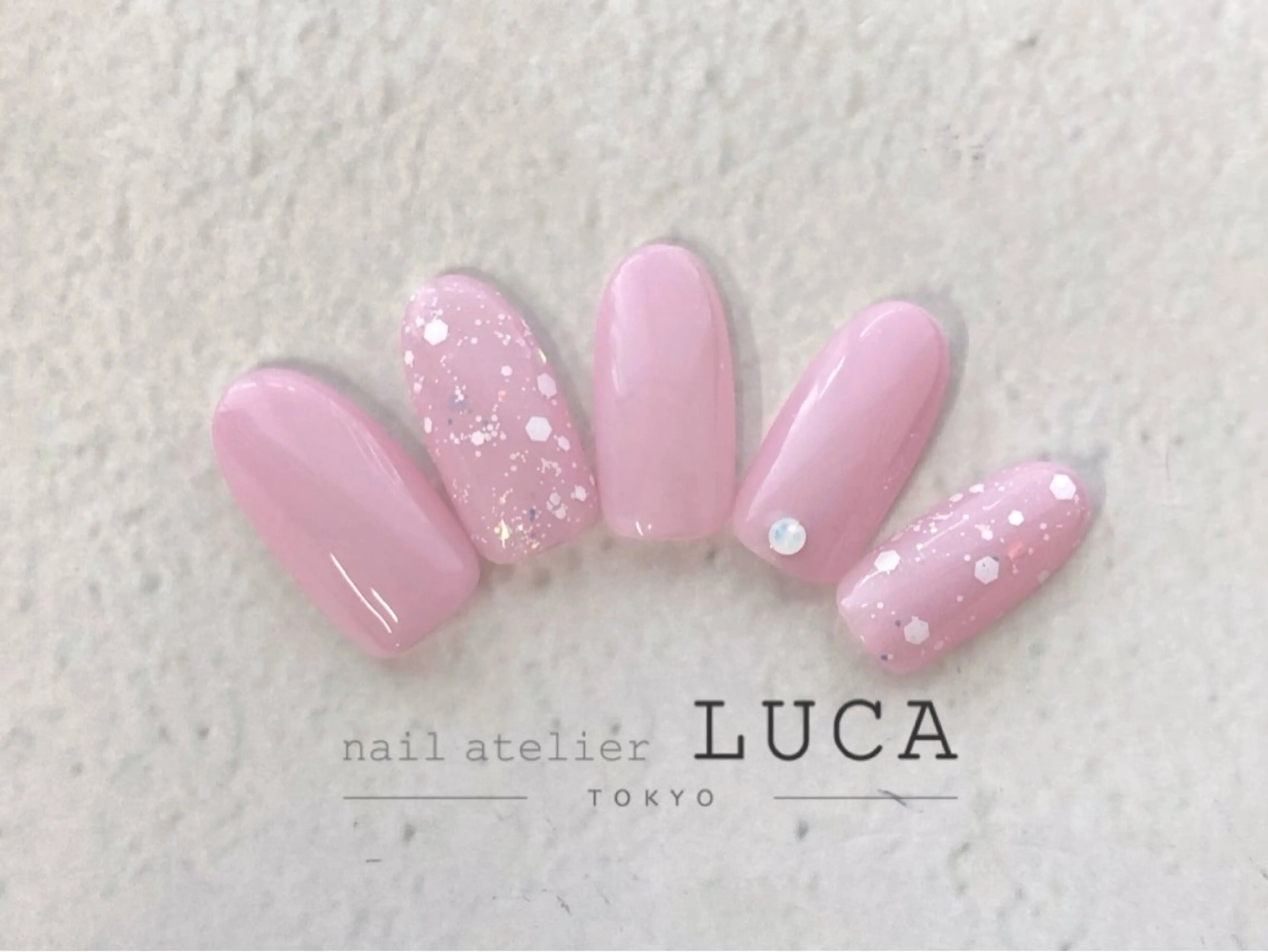 ネイル フレンチネイル ジェルネイル パラジェル シンプルネイル ネイルアトリエルカ 米原のネイルデザイン