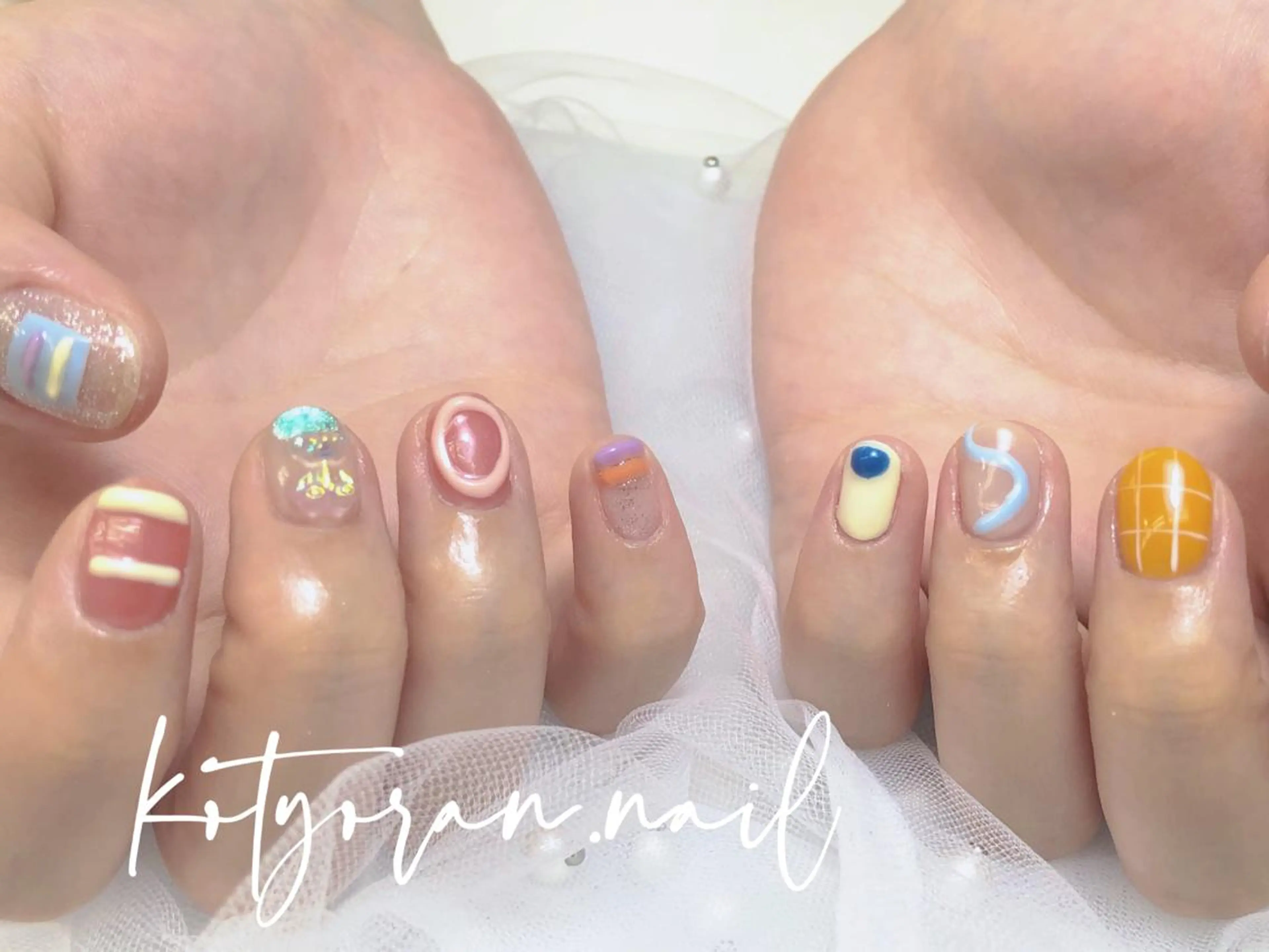 ネイル モナ& ミユのネイルデザイン