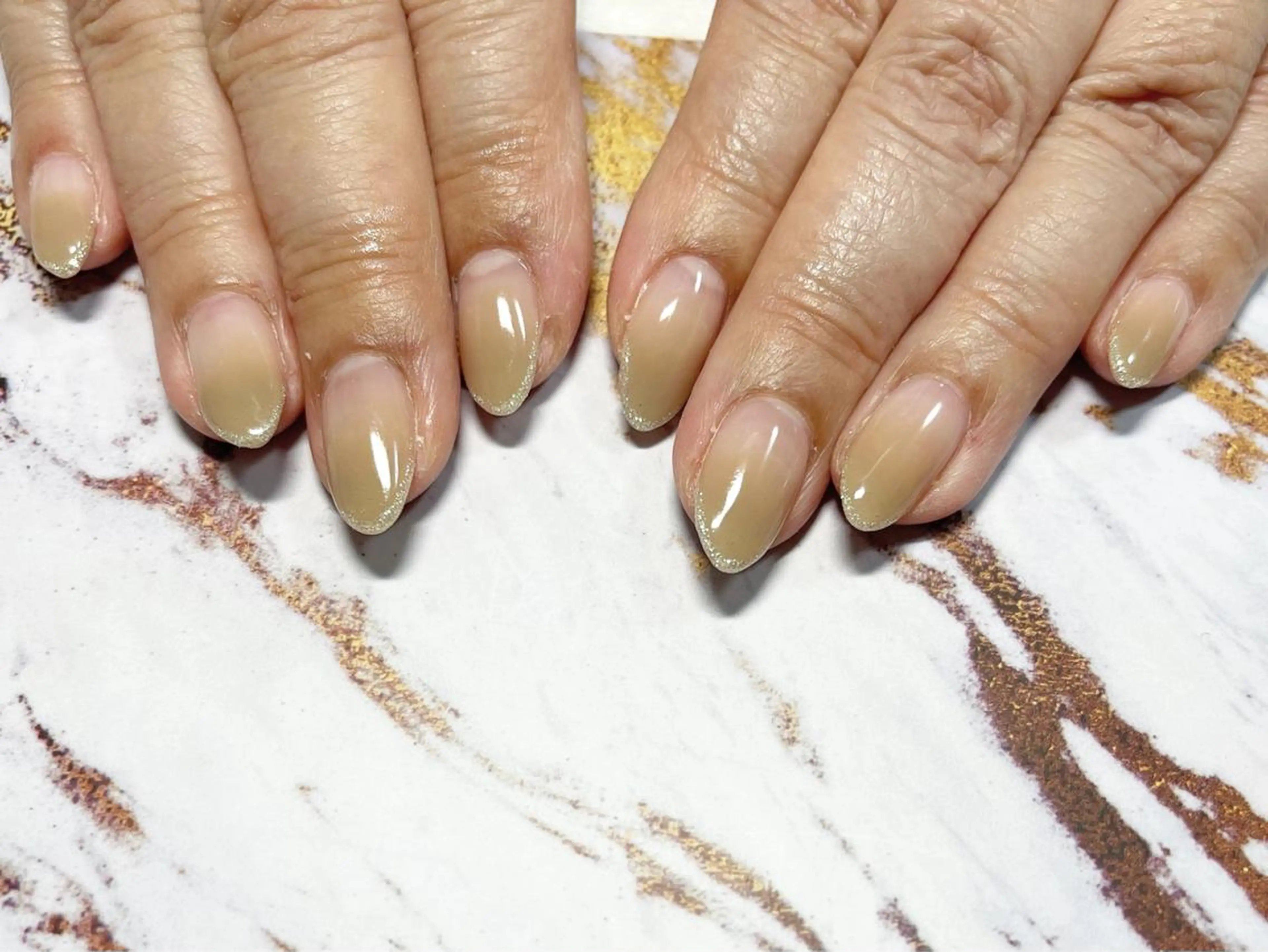 ネイル フットネイル グラデーション ニュアンスネイル シンプルネイル 春ネイル ネイル フフラ所属・nail fufla ♡yamane♡のネイルデザイン