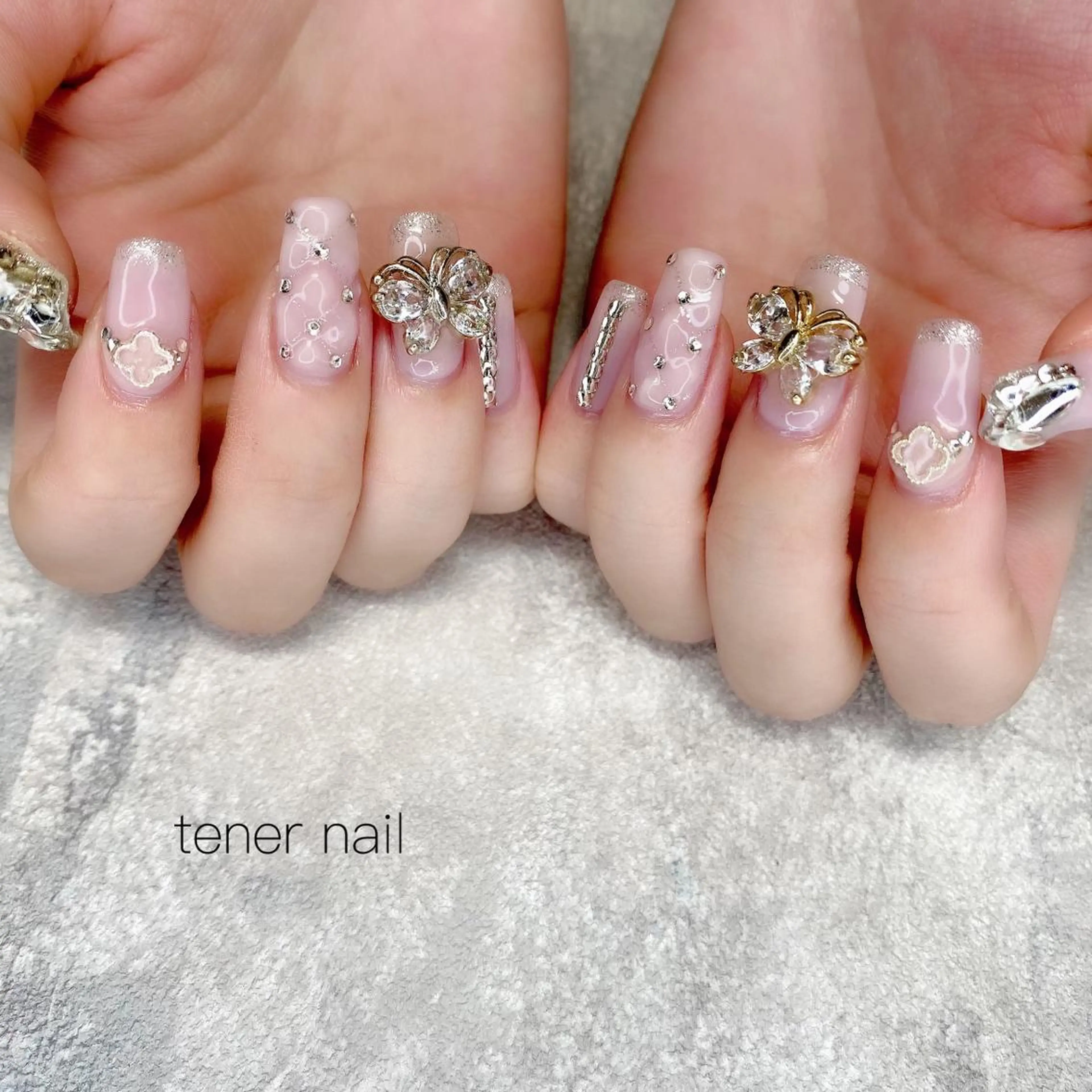 ネイル ピンク tener  nail  テネルネイル所属・テネルネイル tener nailのネイルデザイン