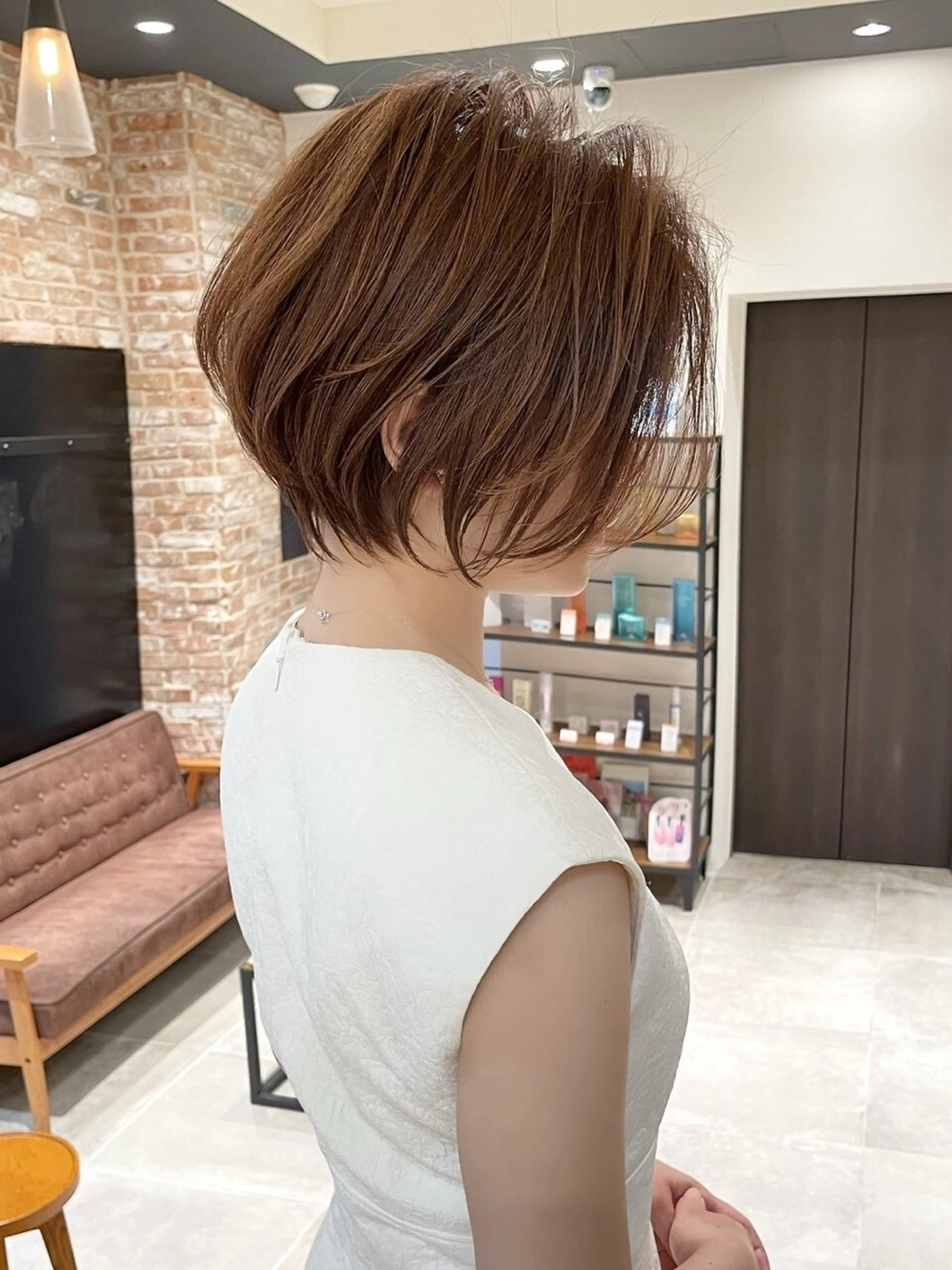 ショート カット 大人女性お悩み解決 ショート/イハカズキのヘアスタイル