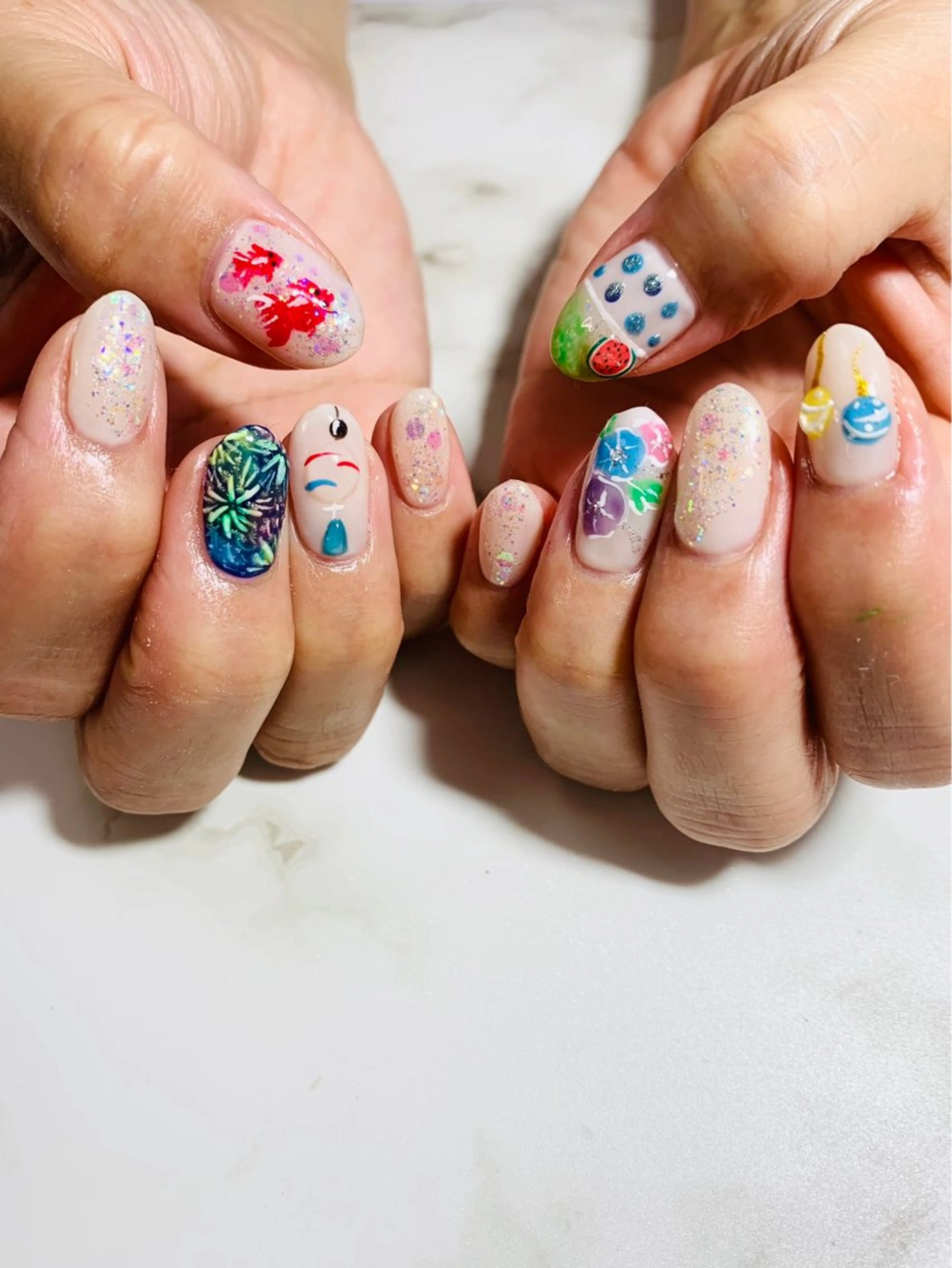 ネイル 北川 恭子のネイルデザイン