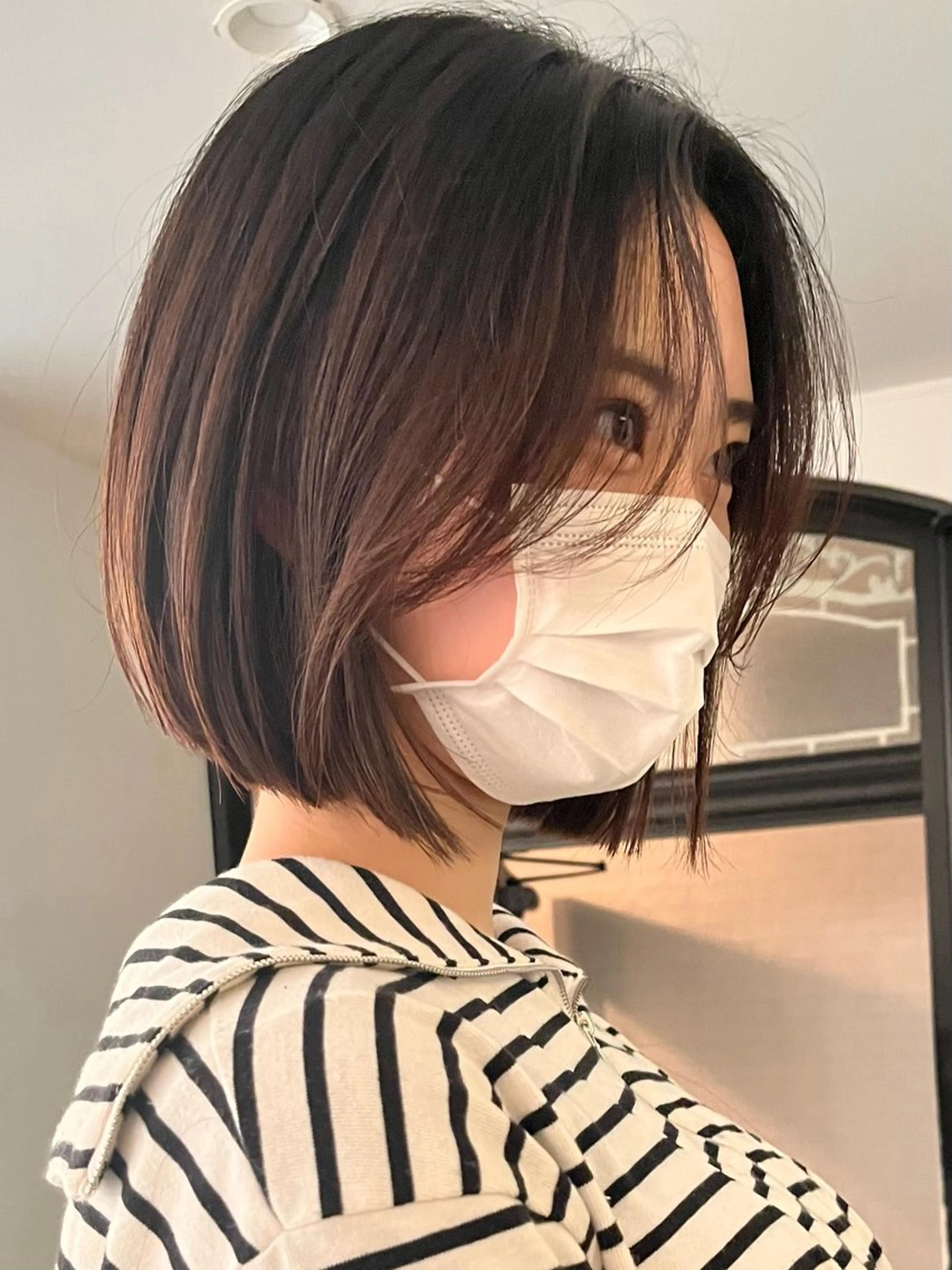 カラー ブリーチなし/透明感 /ショート/大世のヘアスタイル