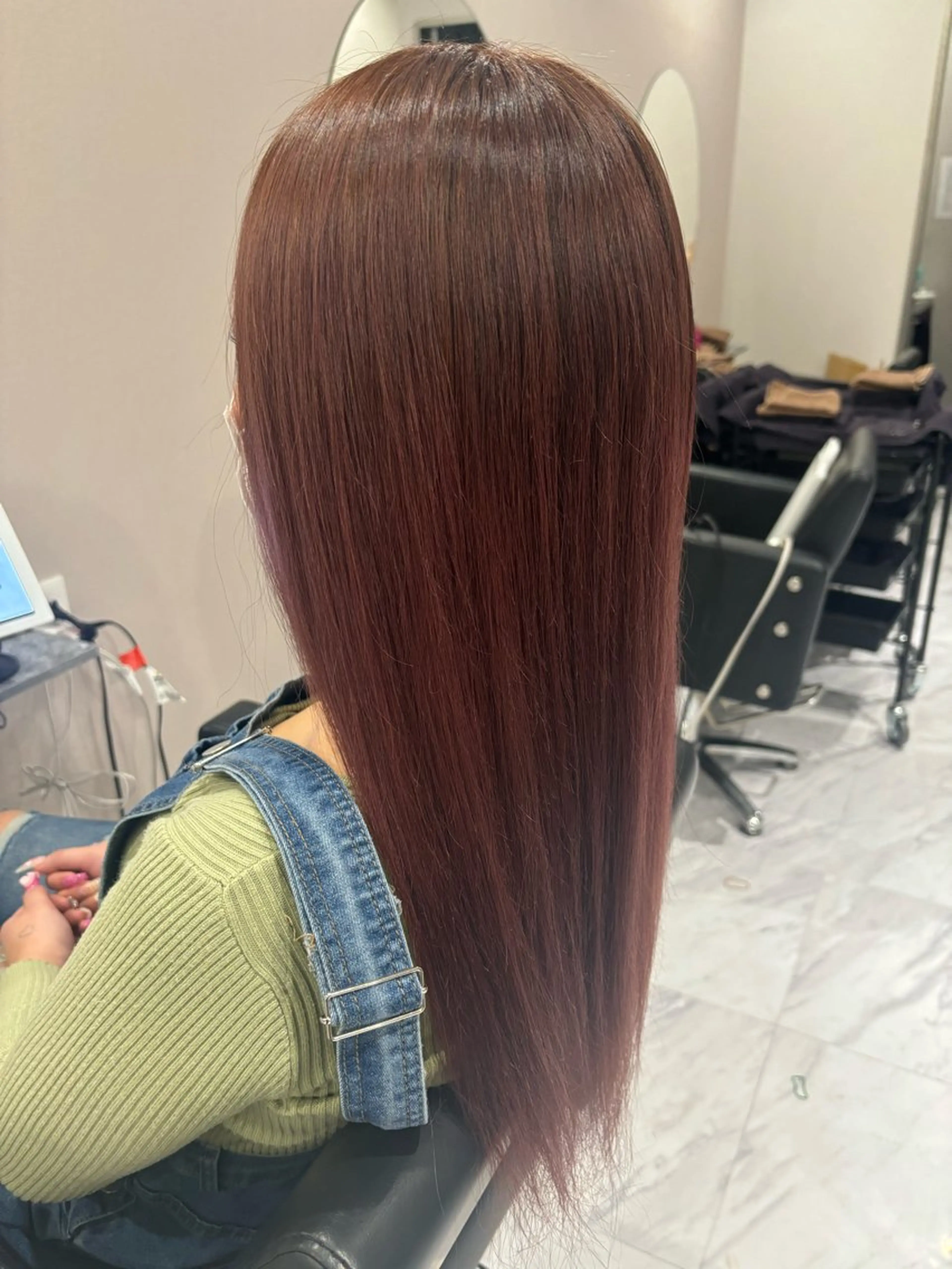 カラー ピンクカラー 🫐ブルーラベンダー 髪質改善🫐/MEIのヘアスタイル