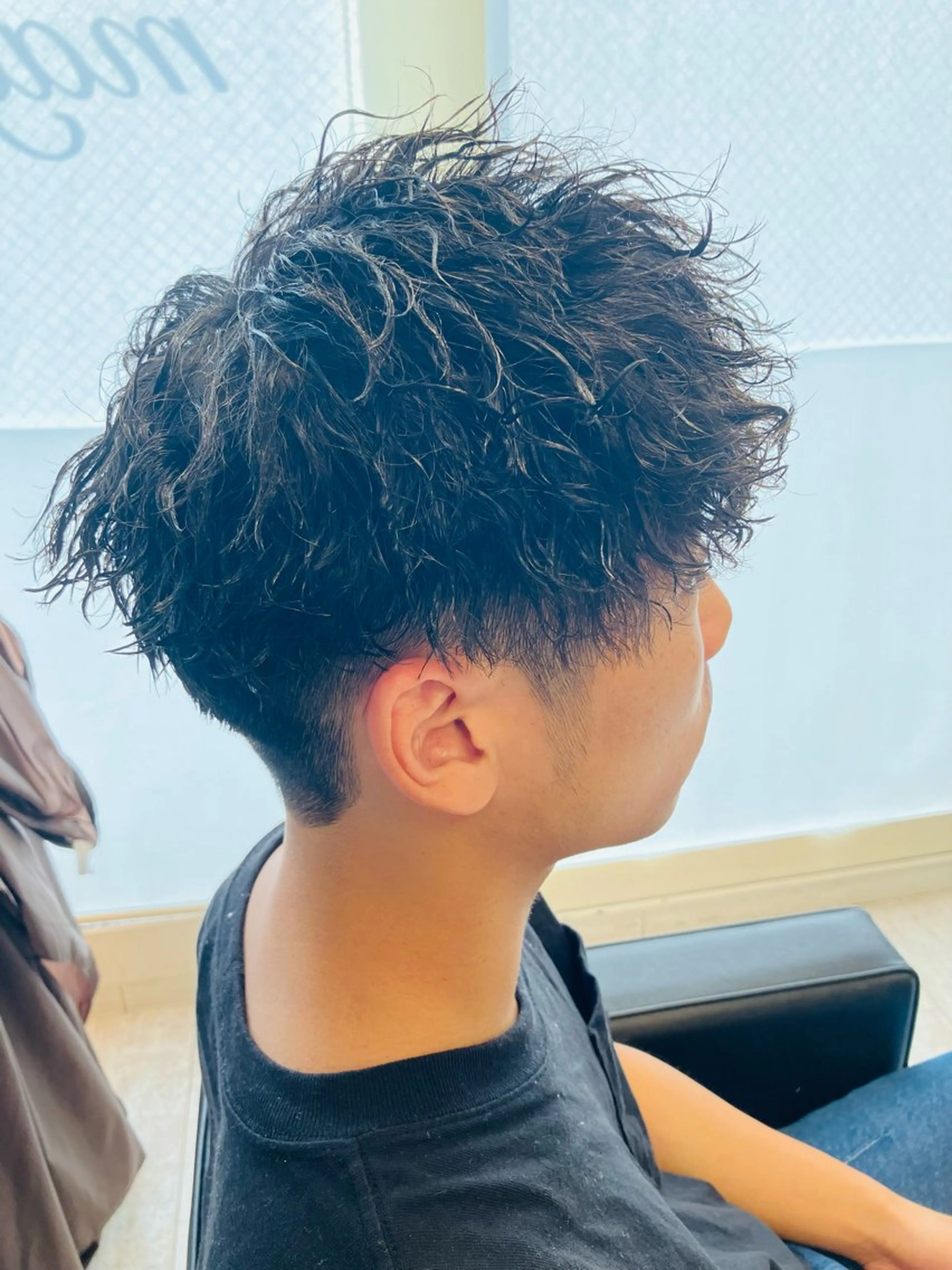 パーマ メンズ カット パーマ メンズ特化/パーマ/ フェードWATARUのヘアスタイル